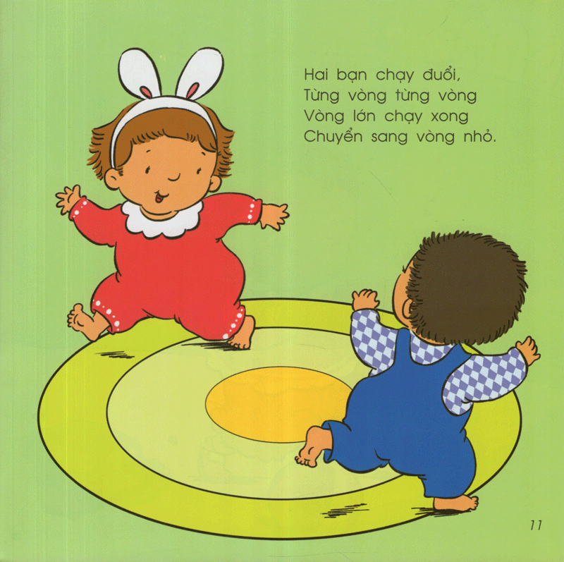 vui chơi cùng bé - những động tác mạnh mẽ