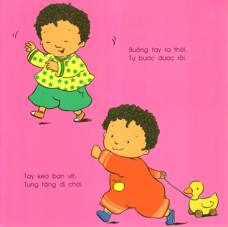 vui chơi cùng bé - những động tác mạnh mẽ