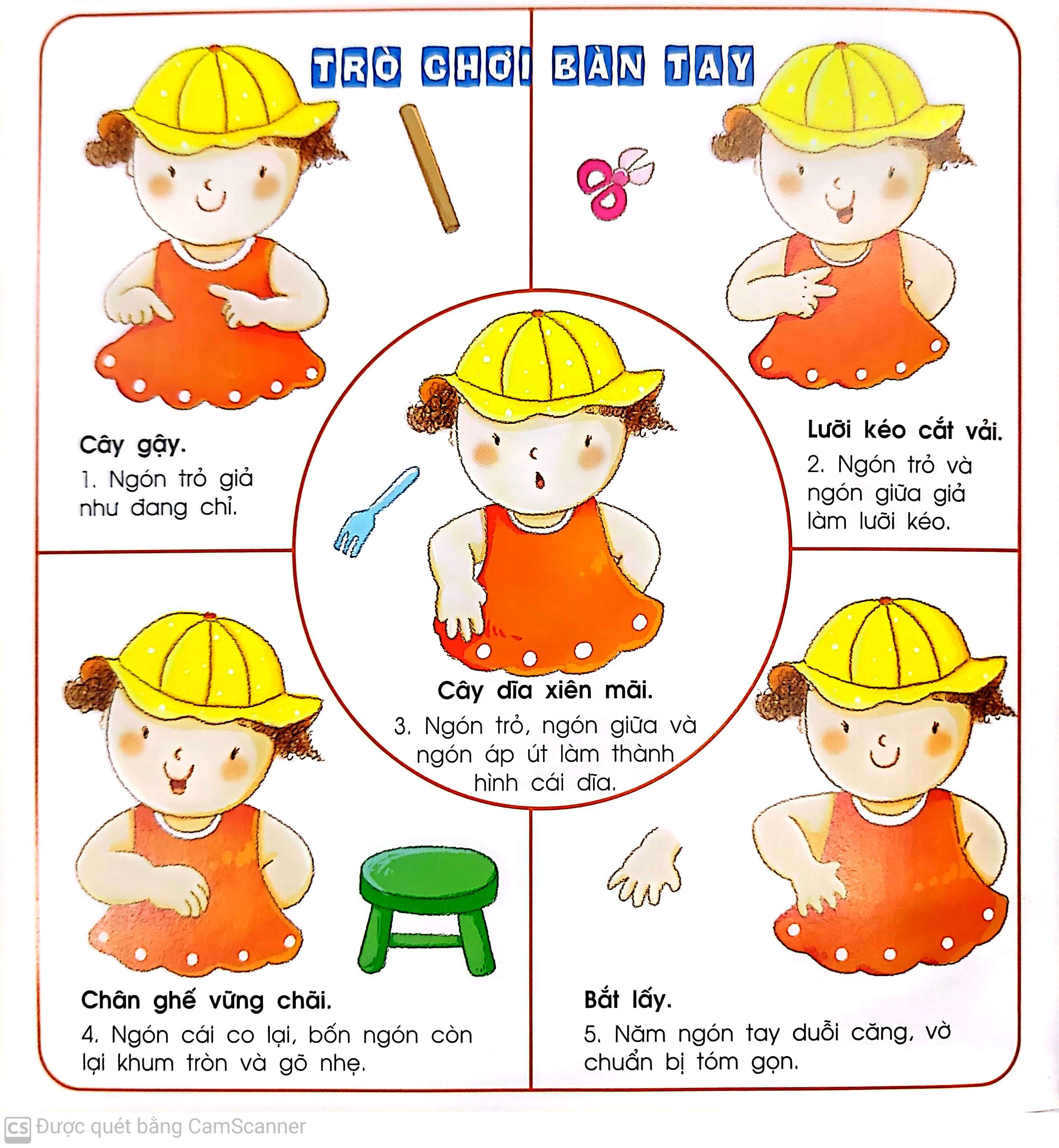 vui chơi cùng bé - tay xinh tay đẹp