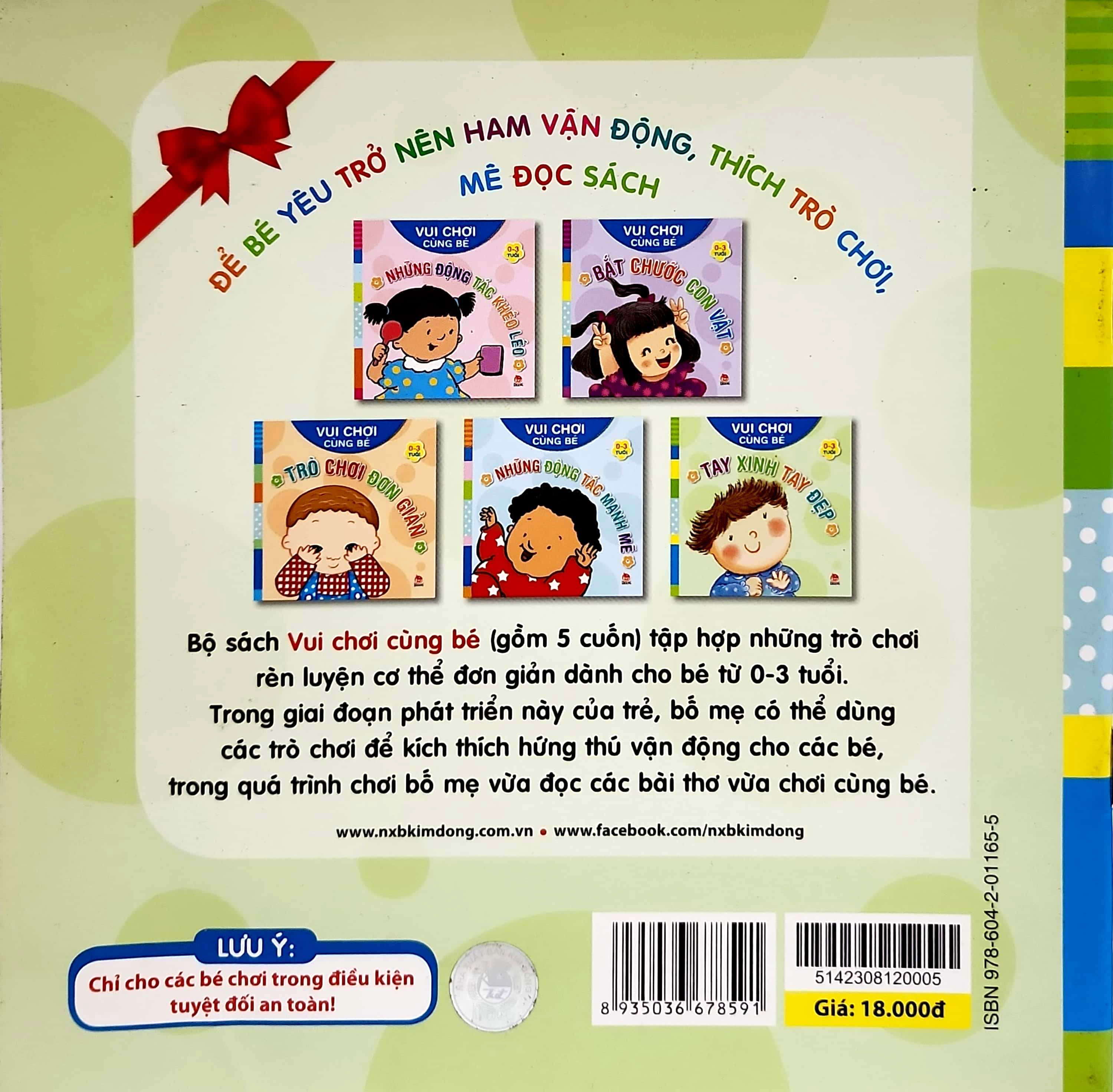 vui chơi cùng bé - tay xinh tay đẹp