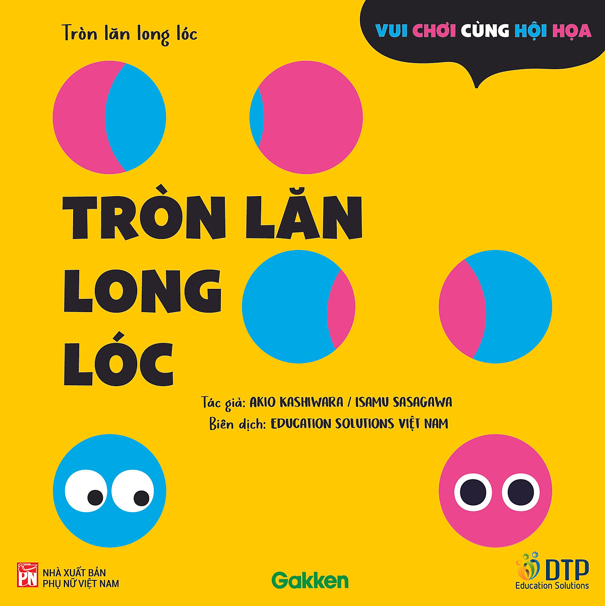vui chơi cùng hội họa - tròn lăn long lóc