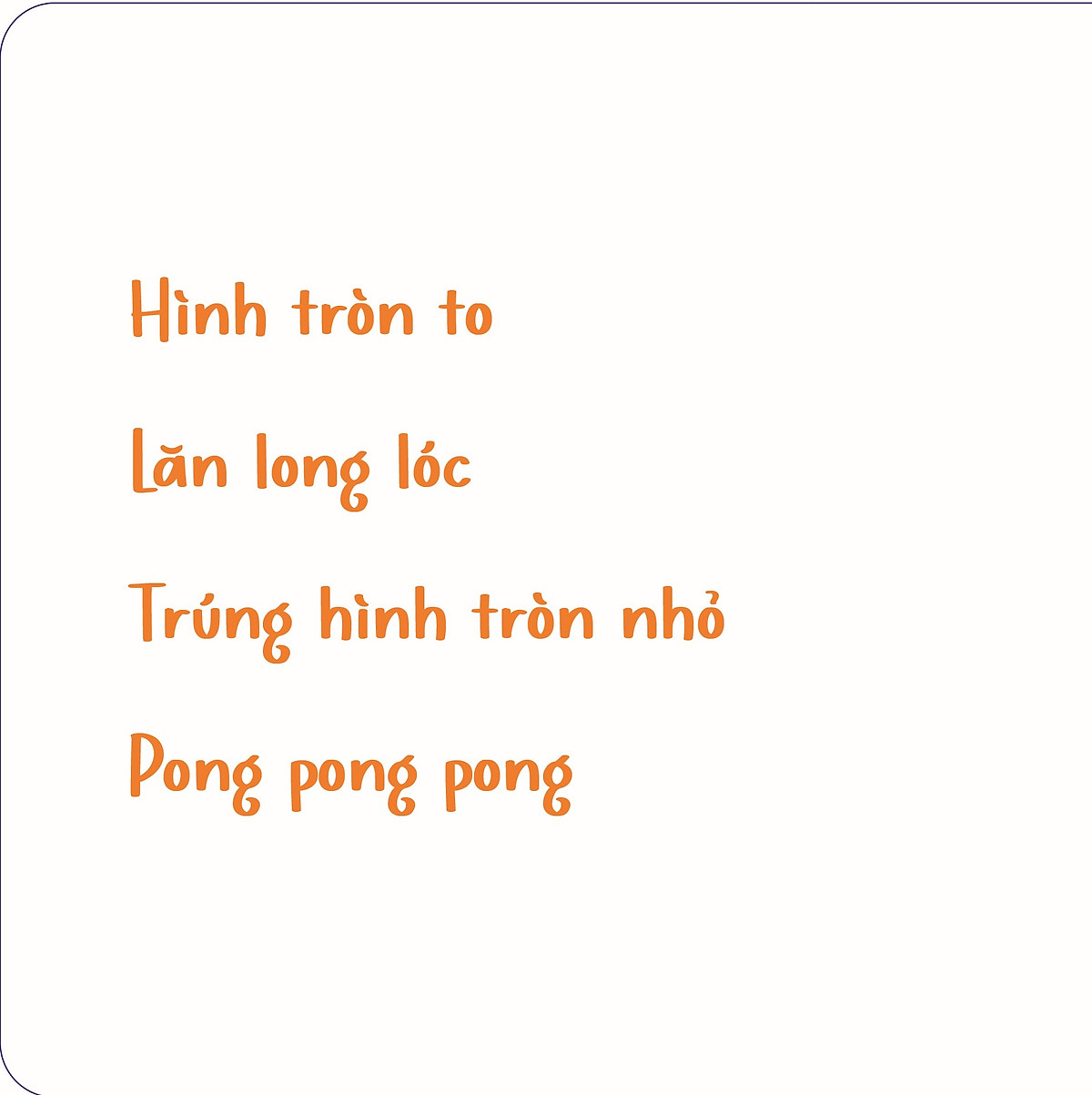 vui chơi cùng hội họa - tròn lăn long lóc