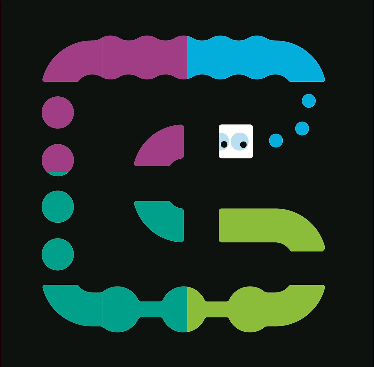 vui chơi cùng hội họa - tròn lăn long lóc