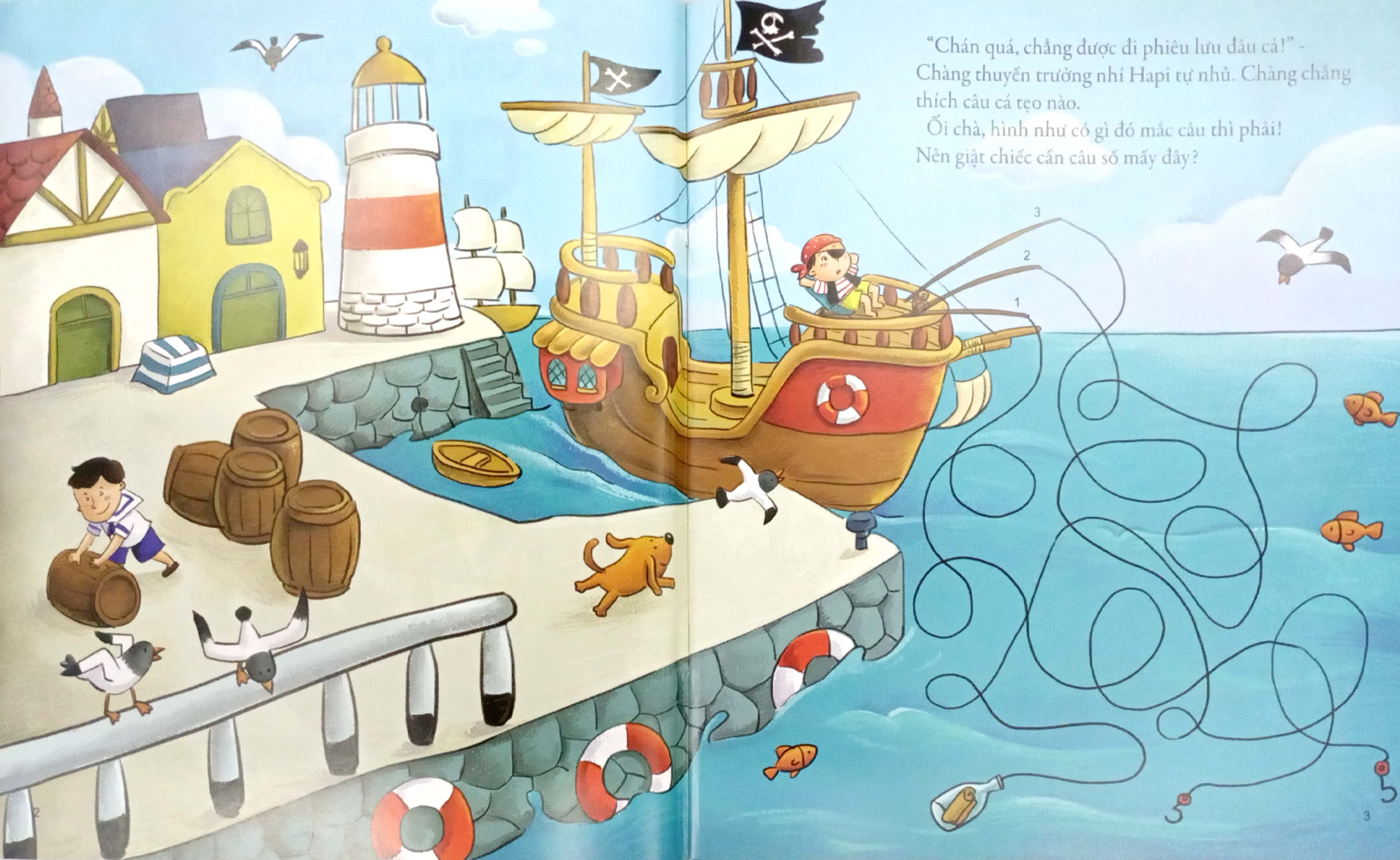 vui chơi thông minh - giải mã cùng cướp biển