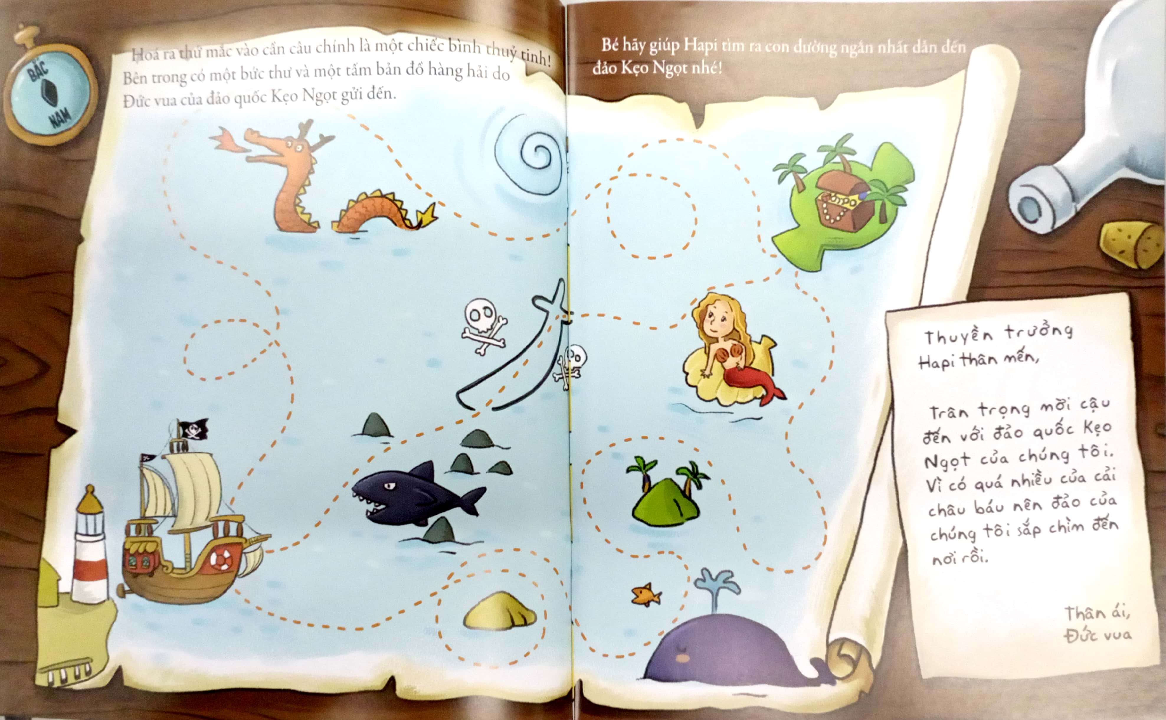 vui chơi thông minh - giải mã cùng cướp biển