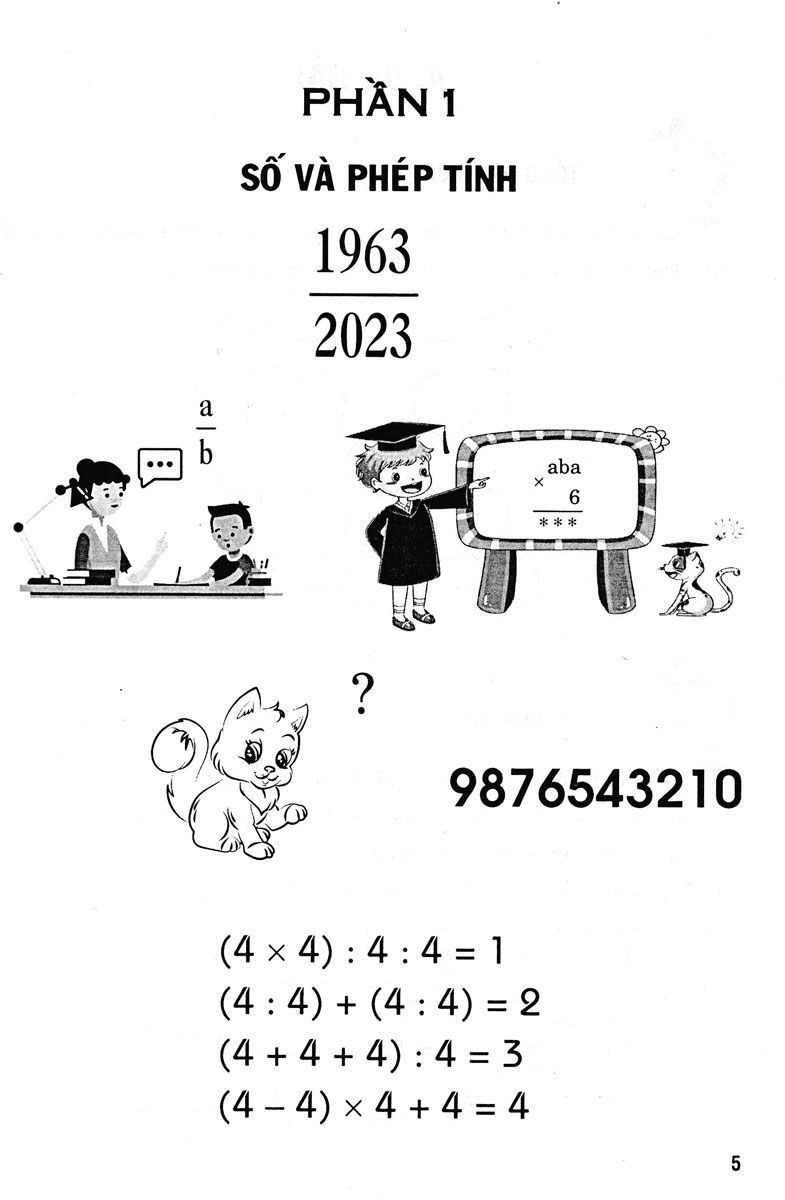 vui chơi với số và hình toán 4 (dùng chung cho các bộ sgk hiện hành)