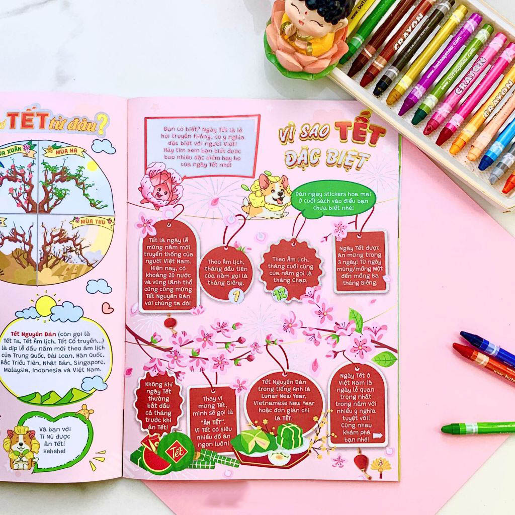 vui cùng sen sún - tết vui no ấm