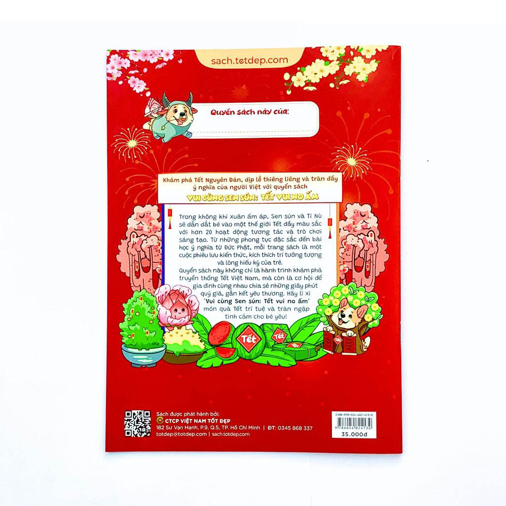 vui cùng sen sún - tết vui no ấm