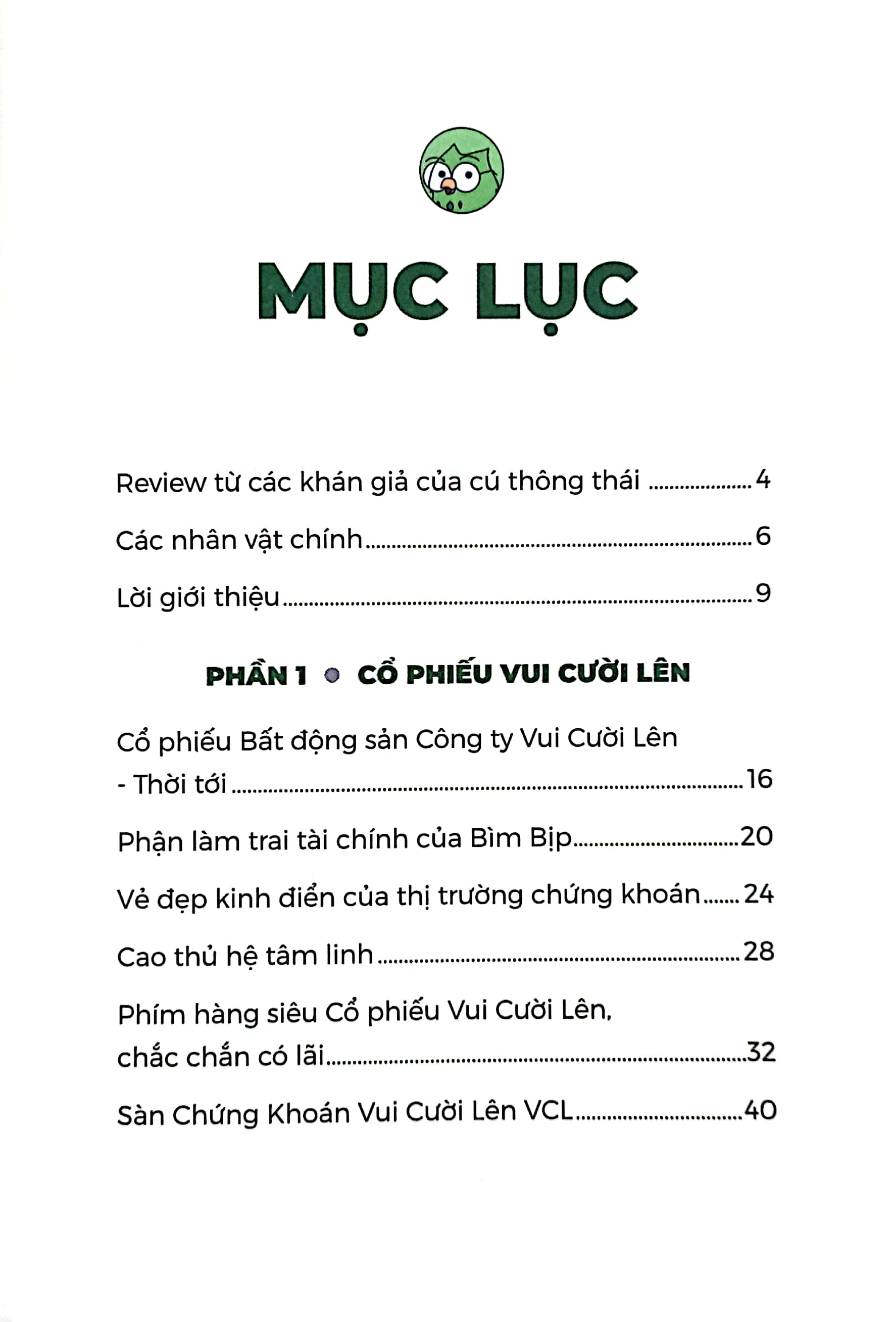 vui cười lên cùng chứng khoán