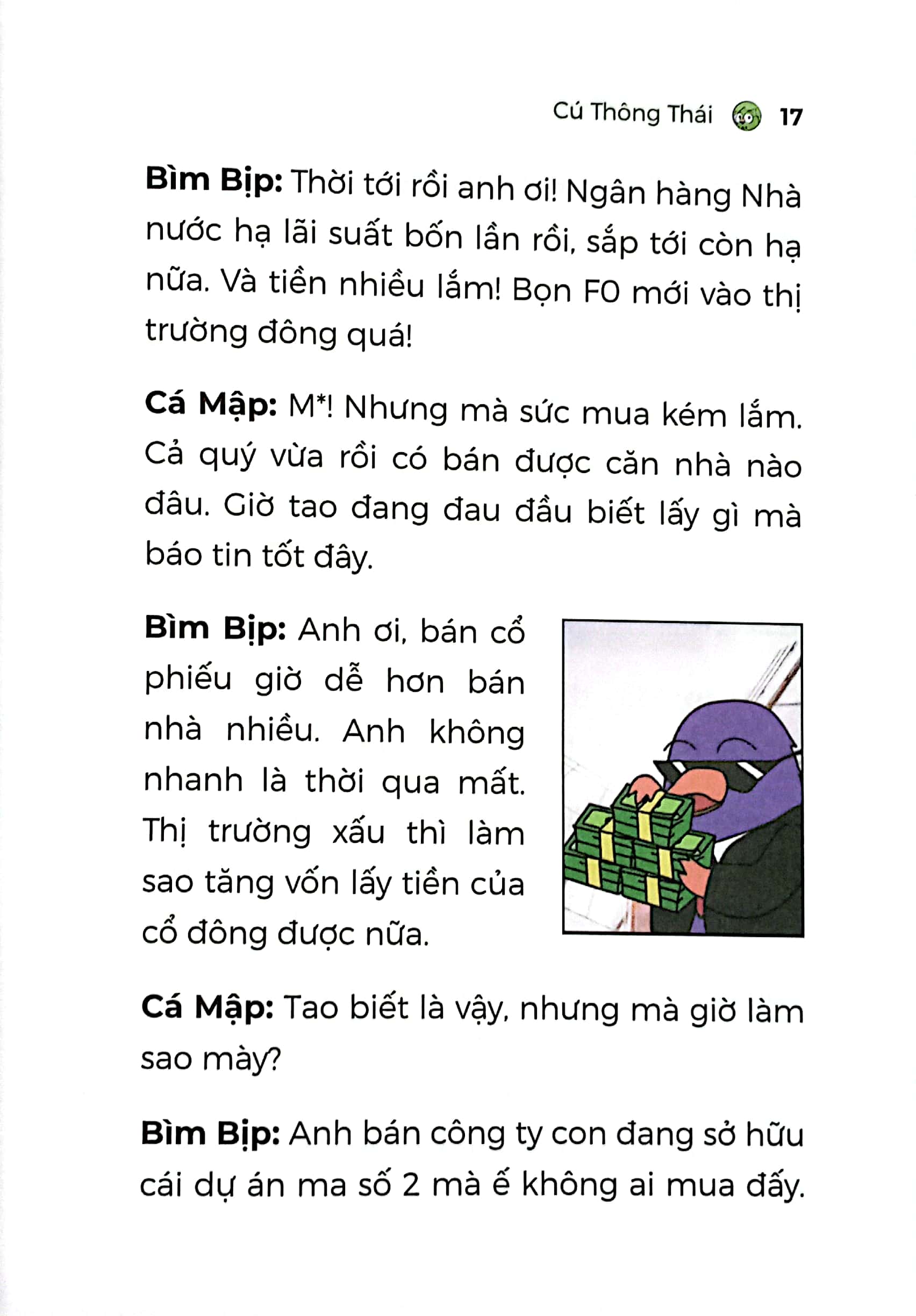 vui cười lên cùng chứng khoán