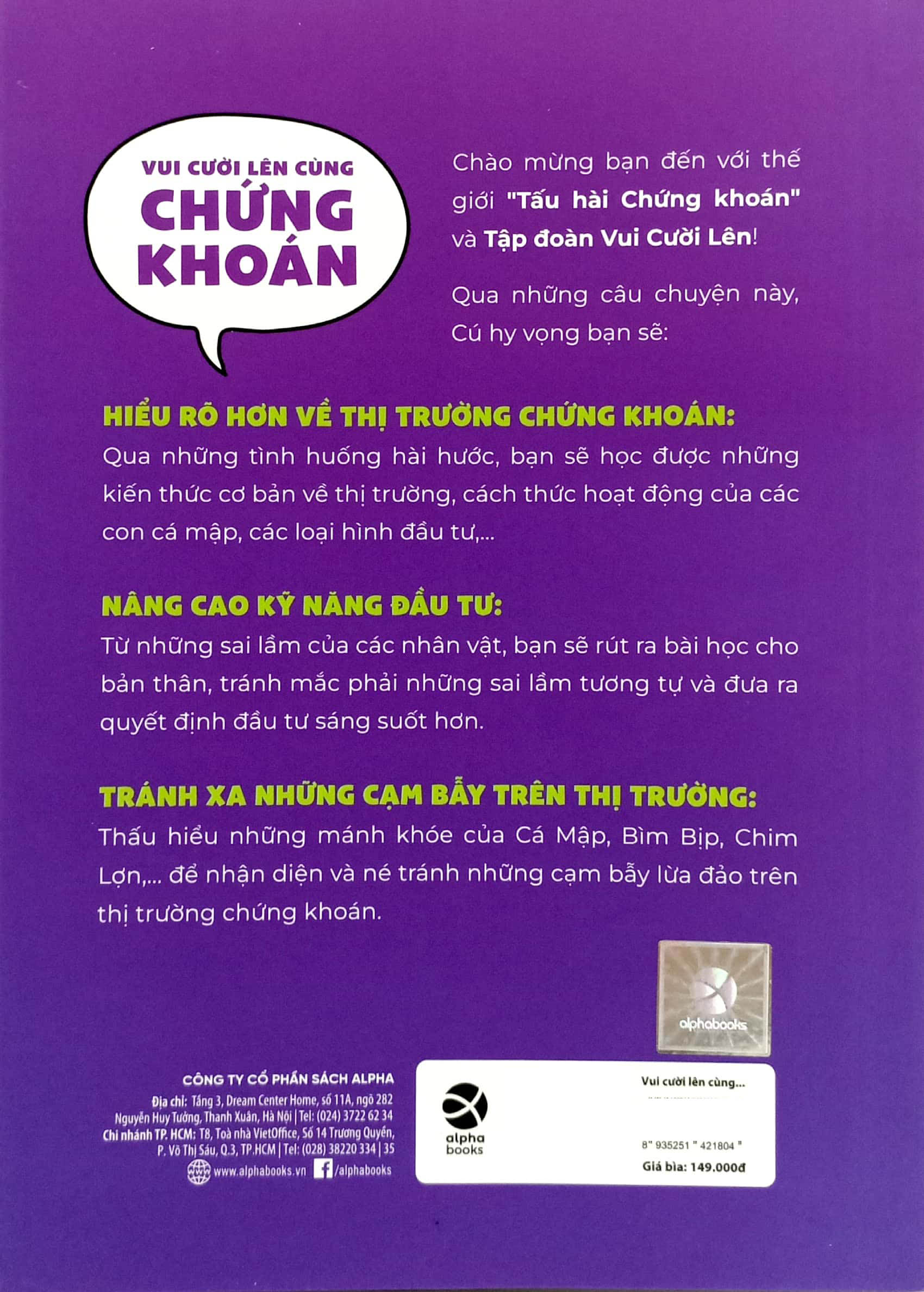 vui cười lên cùng chứng khoán