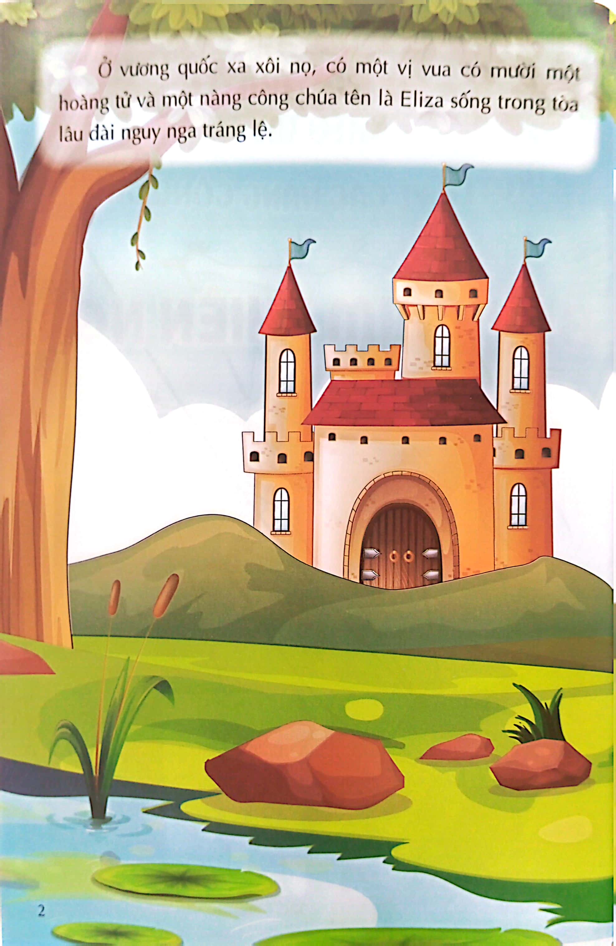 vui đọc truyện khéo tay tô - truyện về các nàng công chúa: bầy chim thiên nga