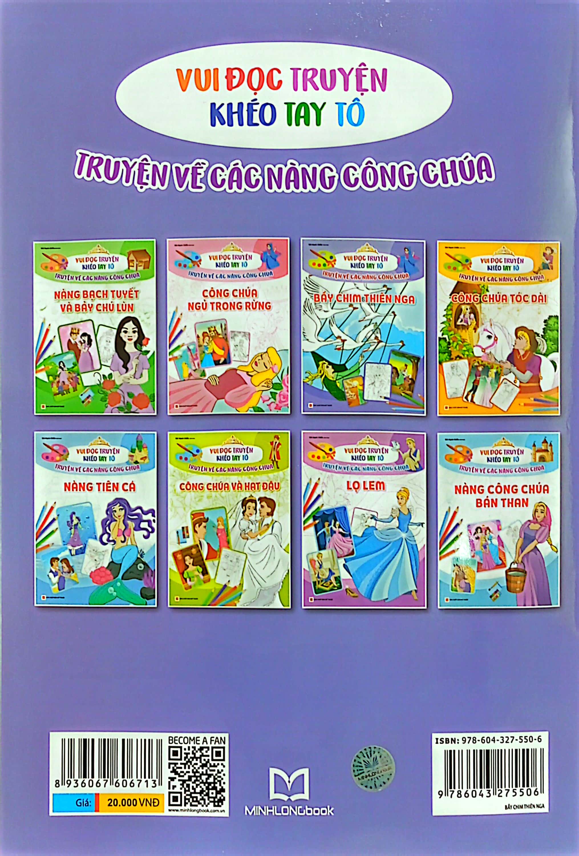 vui đọc truyện khéo tay tô - truyện về các nàng công chúa: bầy chim thiên nga