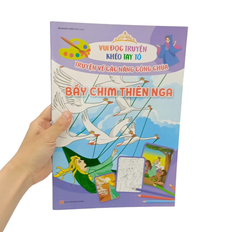vui đọc truyện khéo tay tô - truyện về các nàng công chúa: bầy chim thiên nga