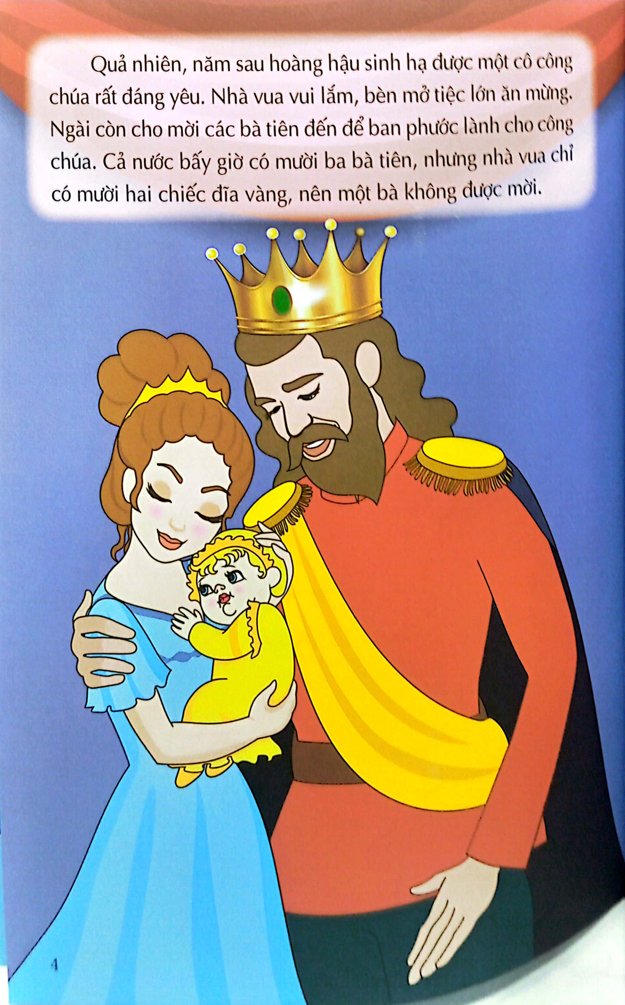 vui đọc truyện khéo tay tô - truyện về các nàng công chúa: công chúa ngủ trong rừng