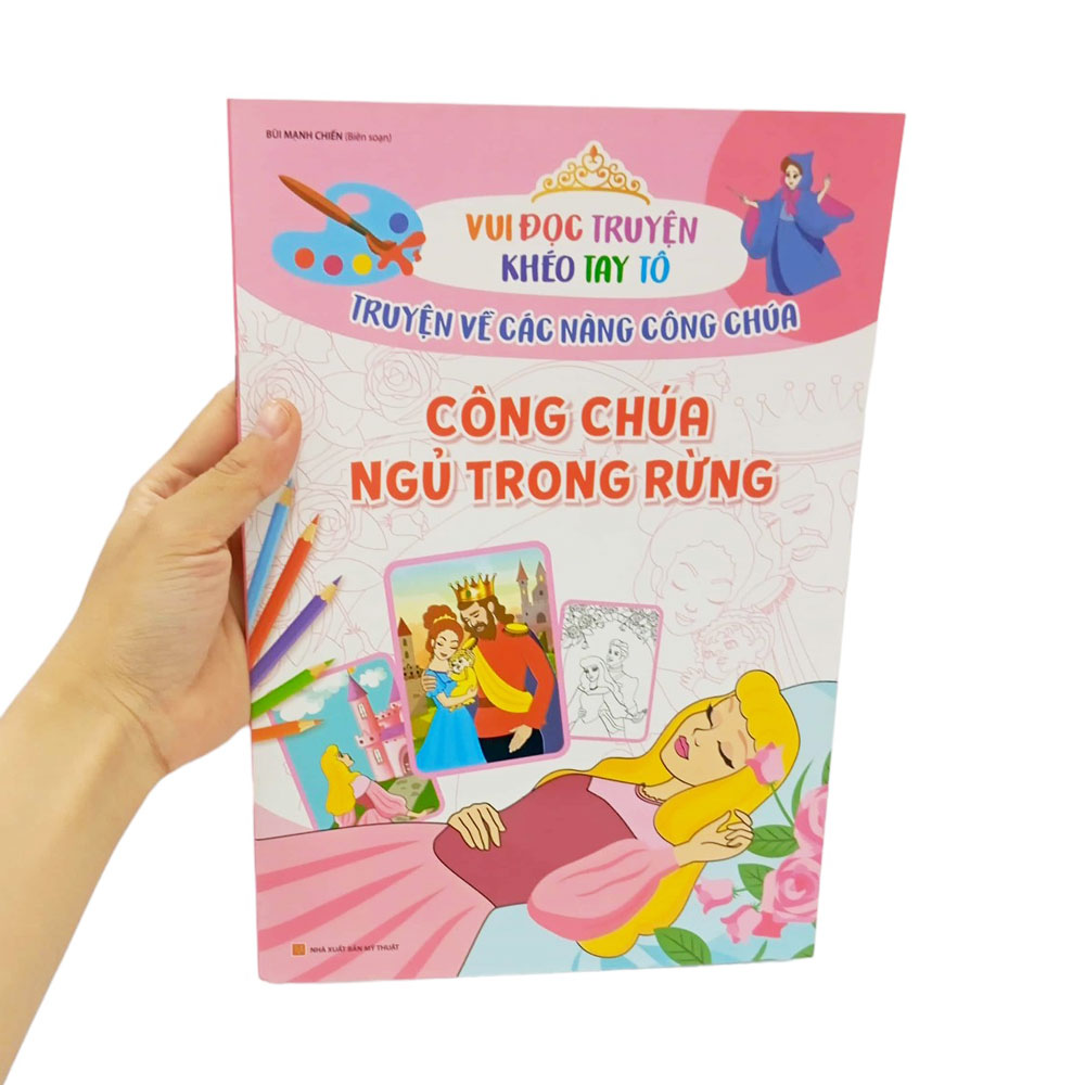 vui đọc truyện khéo tay tô - truyện về các nàng công chúa: công chúa ngủ trong rừng