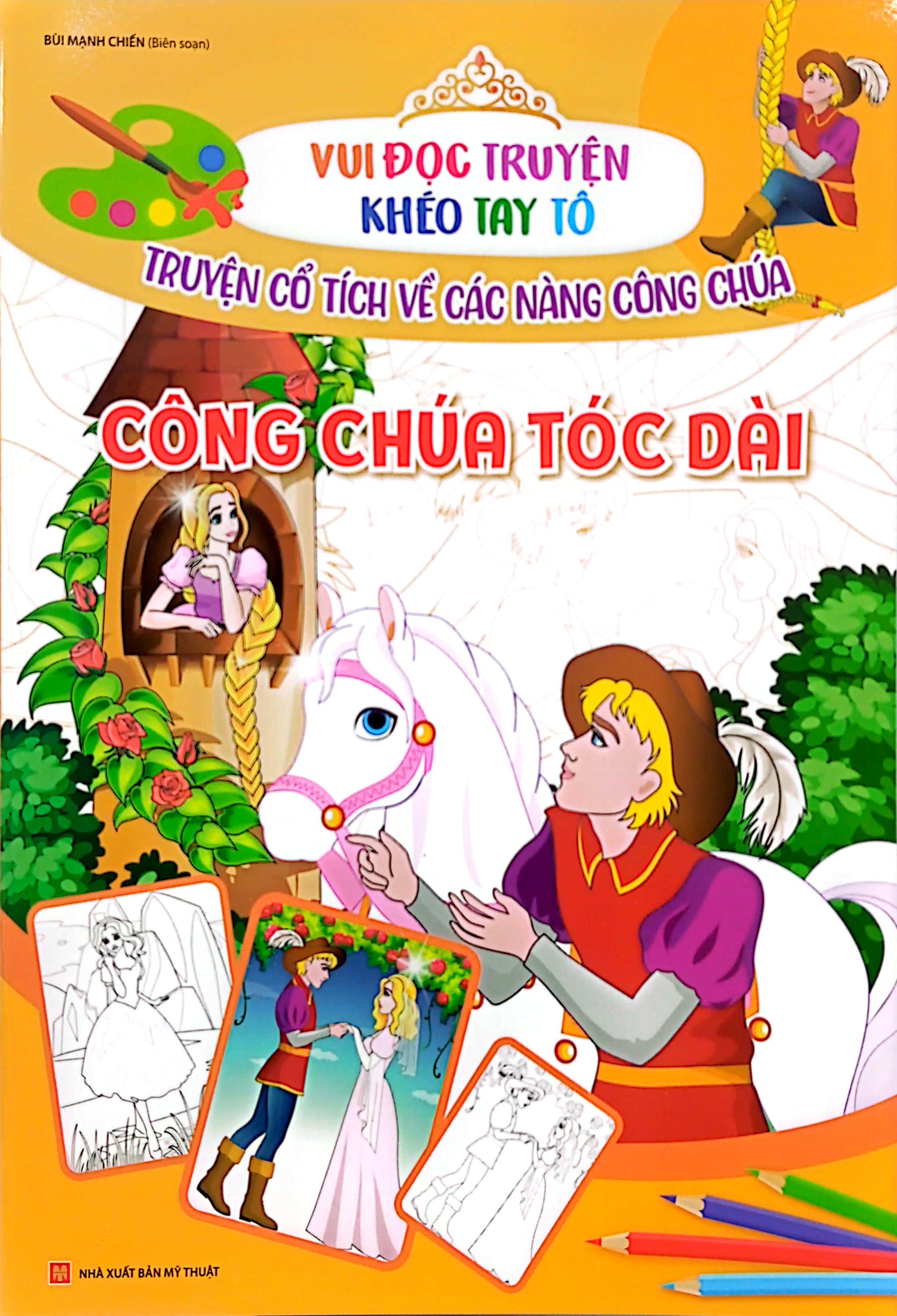 vui đọc truyện khéo tay tô - truyện về các nàng công chúa: công chúa tóc dài