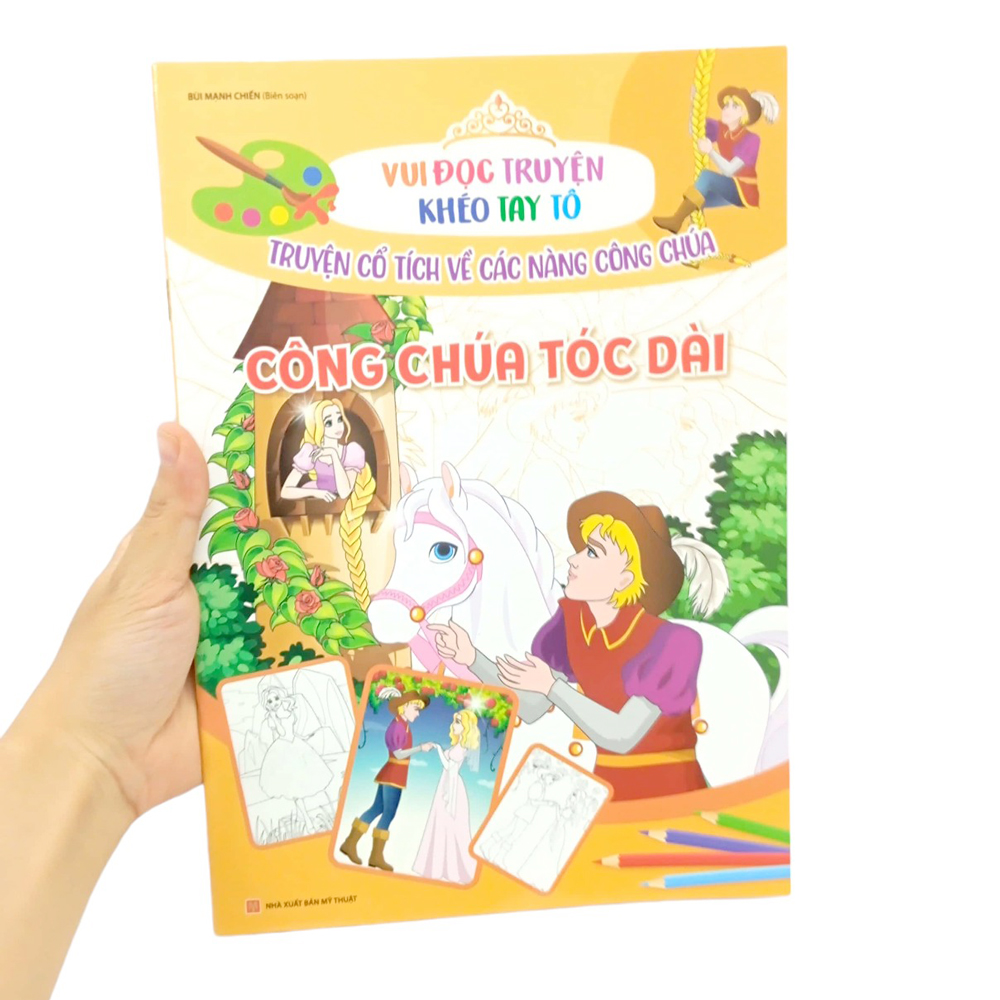 vui đọc truyện khéo tay tô - truyện về các nàng công chúa: công chúa tóc dài