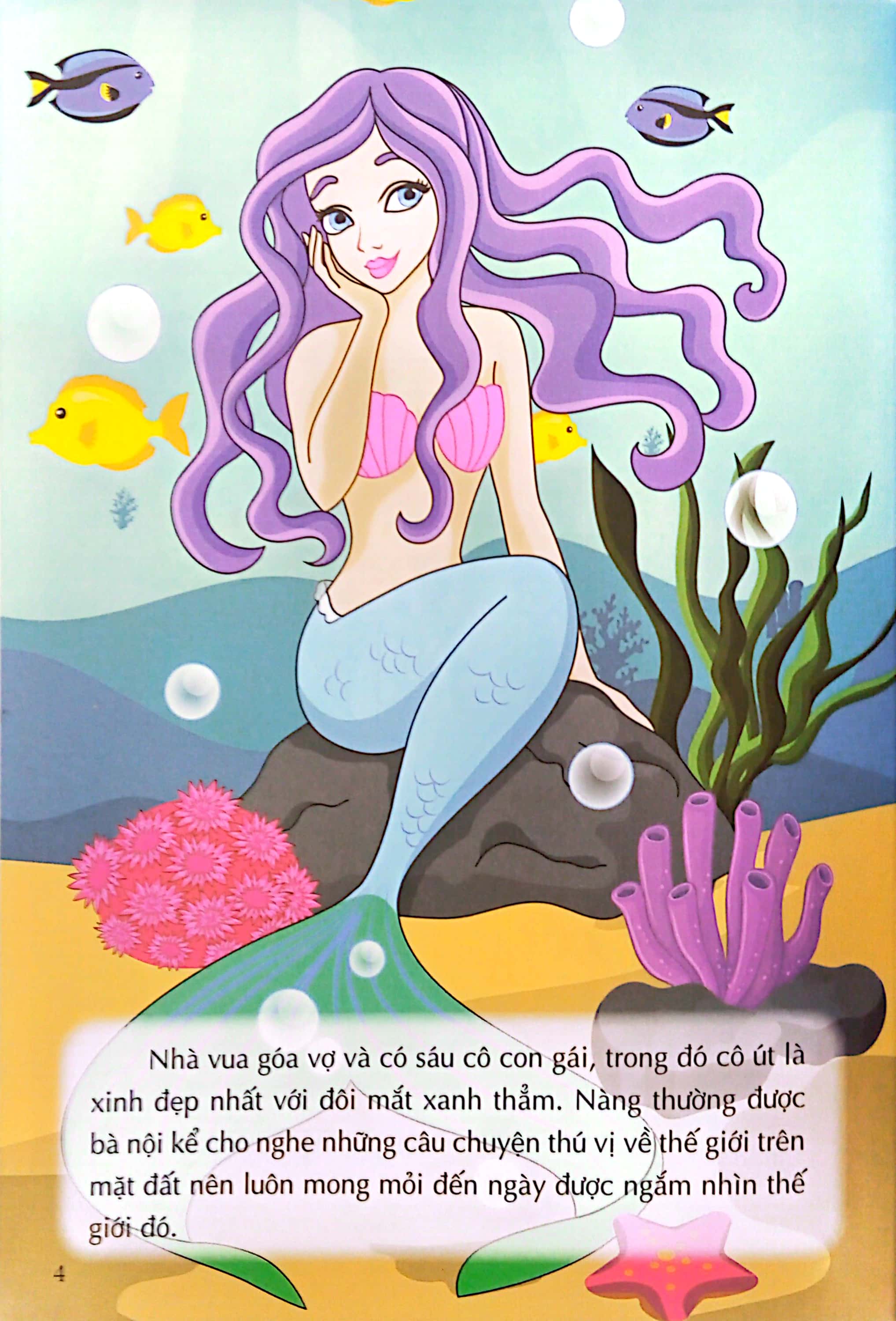 vui đọc truyện khéo tay tô - truyện về các nàng công chúa: nàng tiên cá