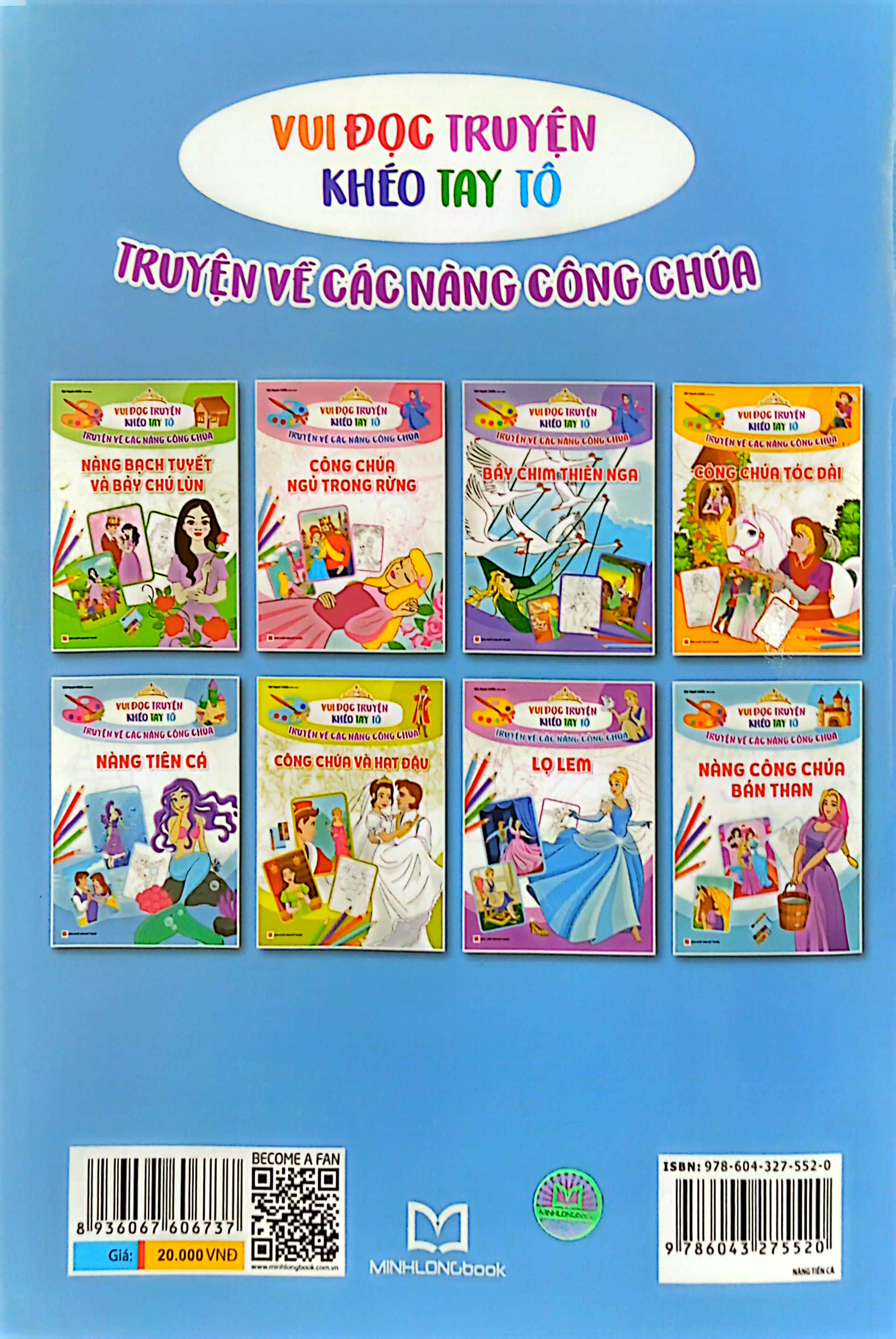 vui đọc truyện khéo tay tô - truyện về các nàng công chúa: nàng tiên cá