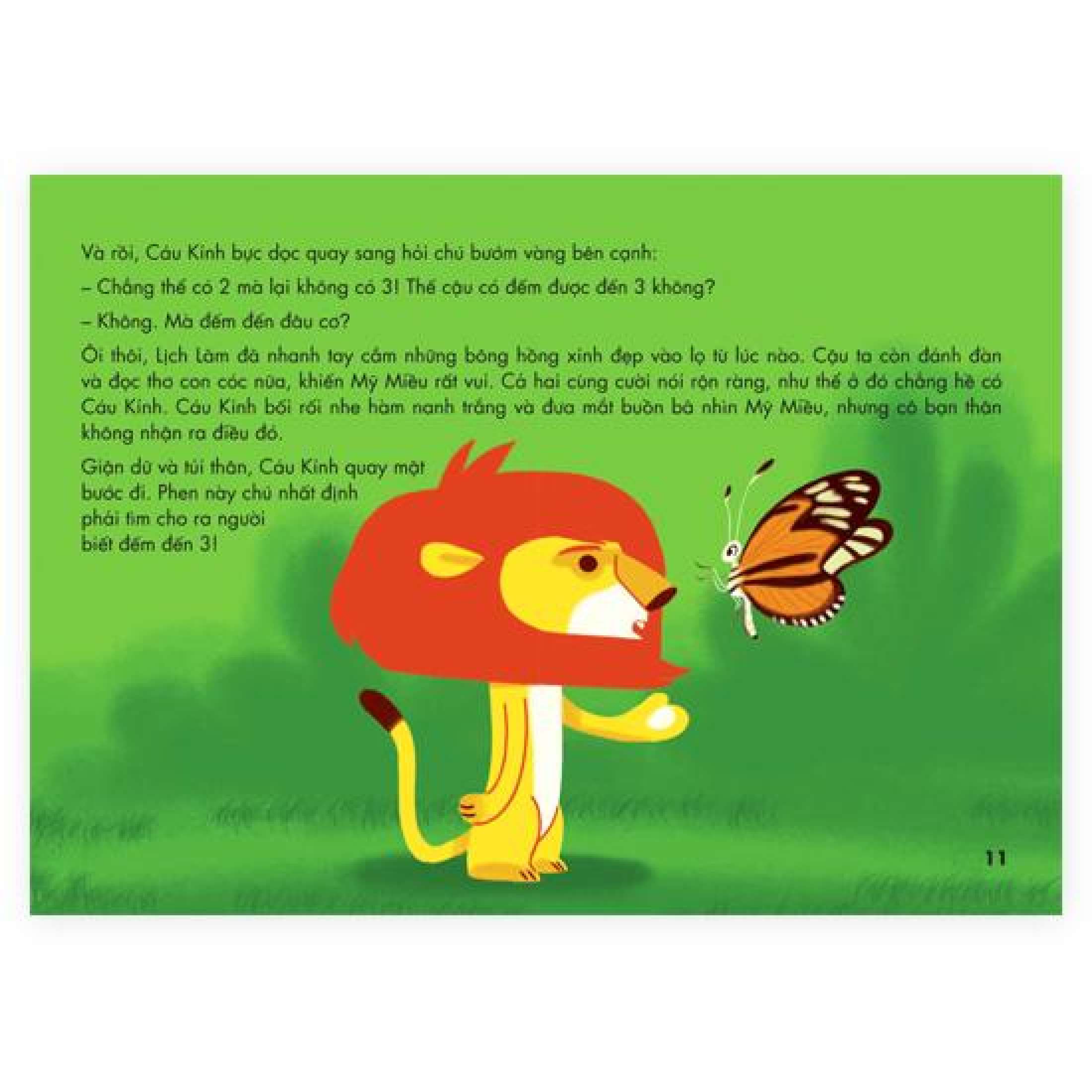 vui học cùng sư tử - sư tử học toán