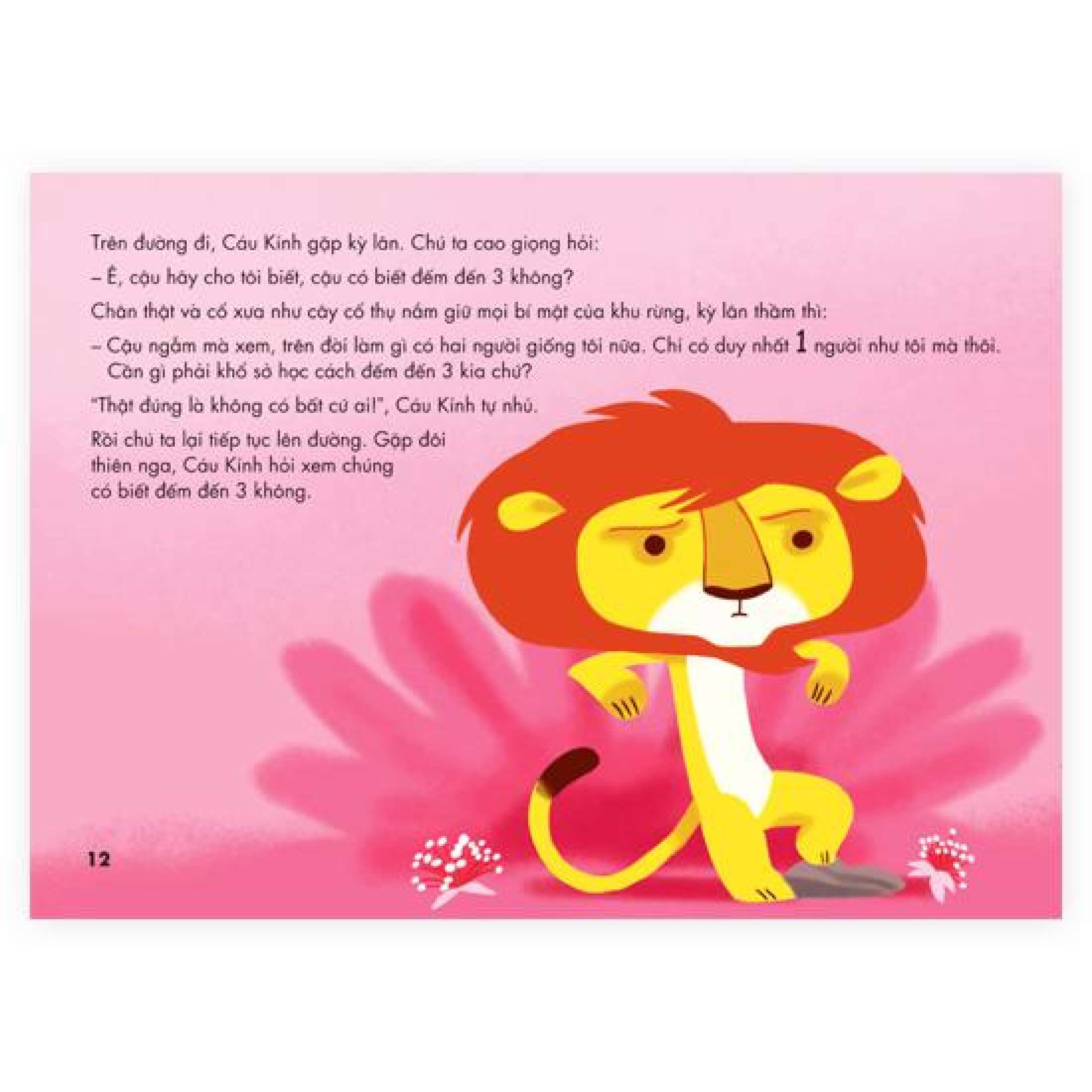 vui học cùng sư tử - sư tử học toán