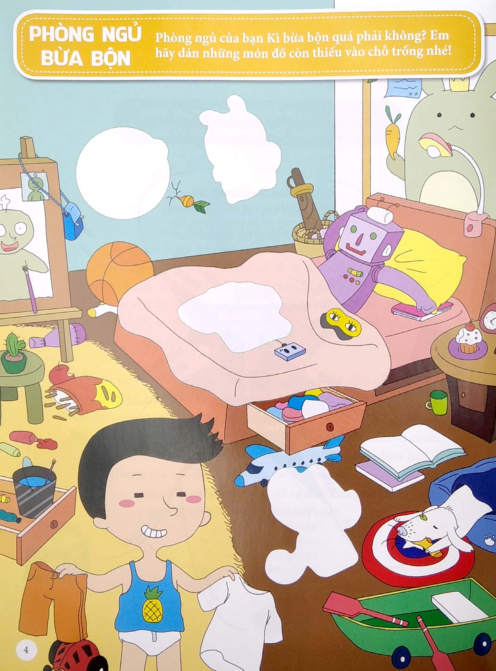 vui học sơ đồ tư duy - sách bóc dán - rèn khả năng tập trung