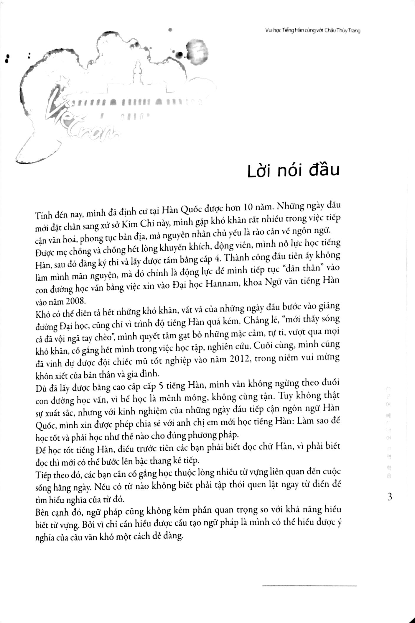 vui học tiếng hàn cùng châu thùy trang