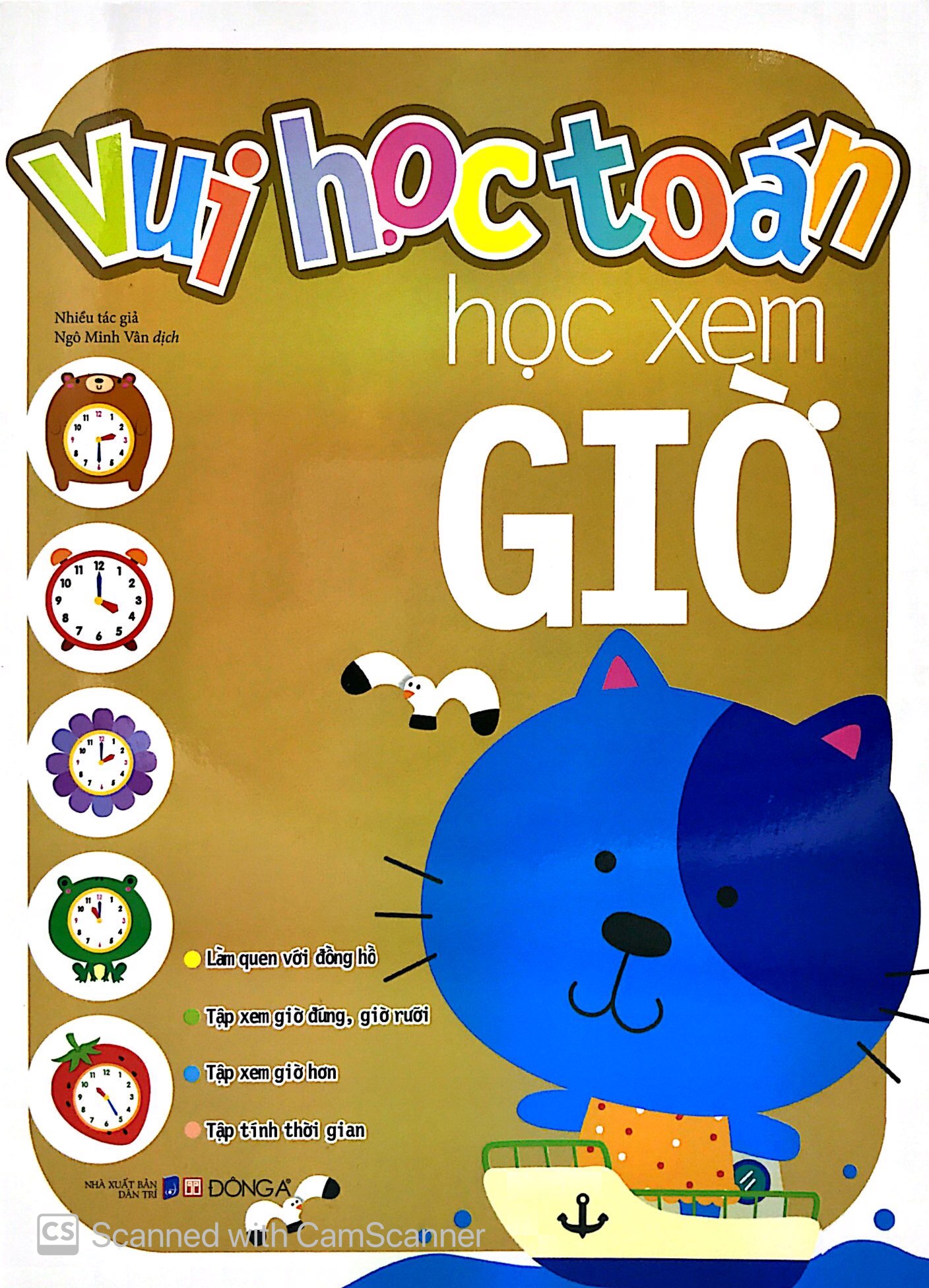 vui học toán - học xem giờ