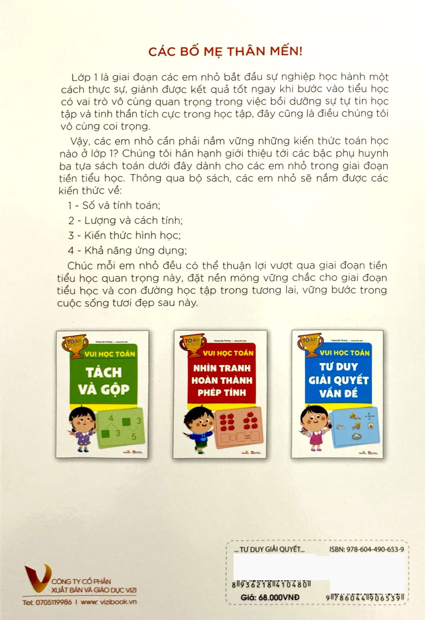 vui học toán - tư duy giải quyết vấn đề