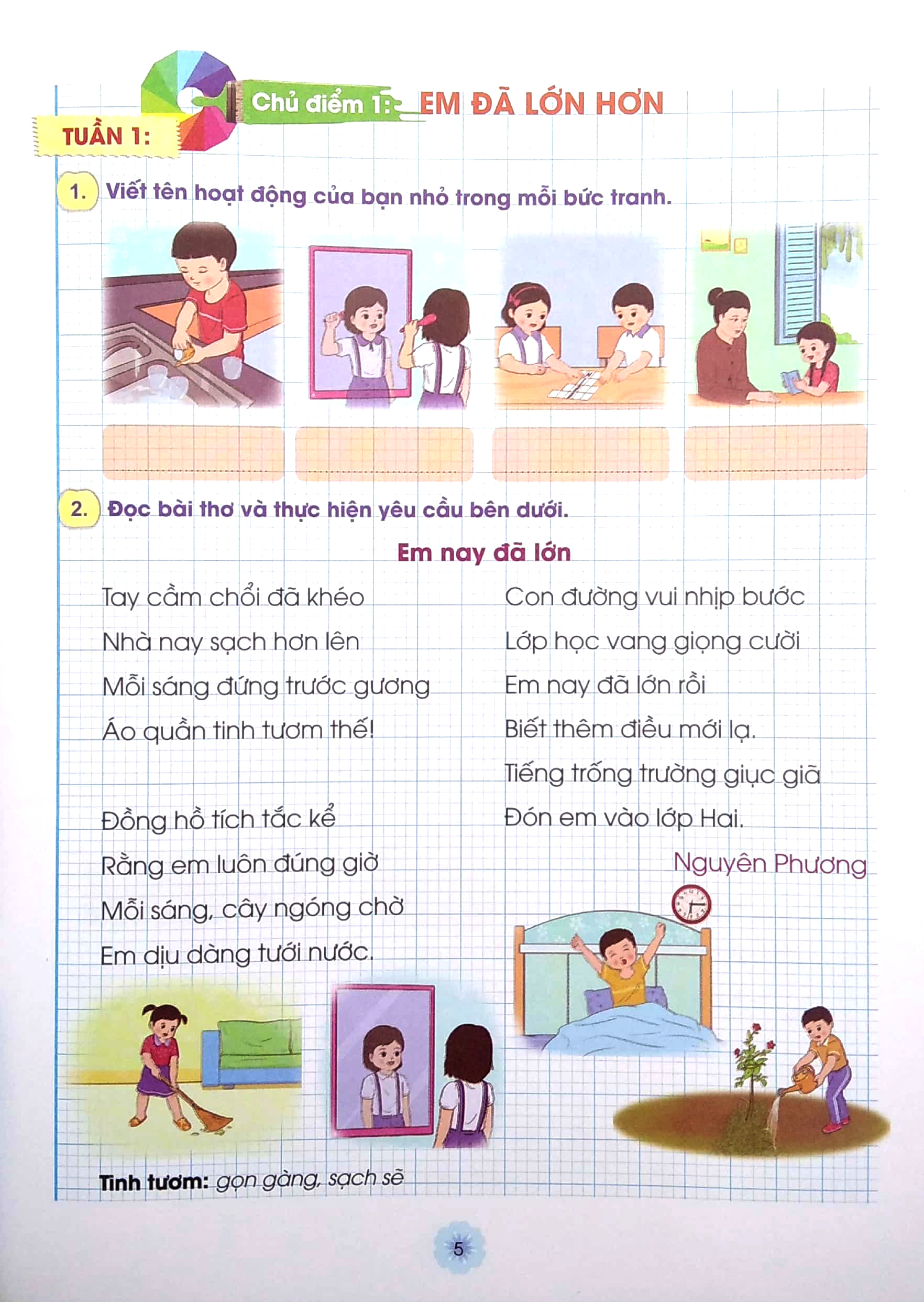 vui học từ và câu lớp 2 - tập 1 (chân trời)