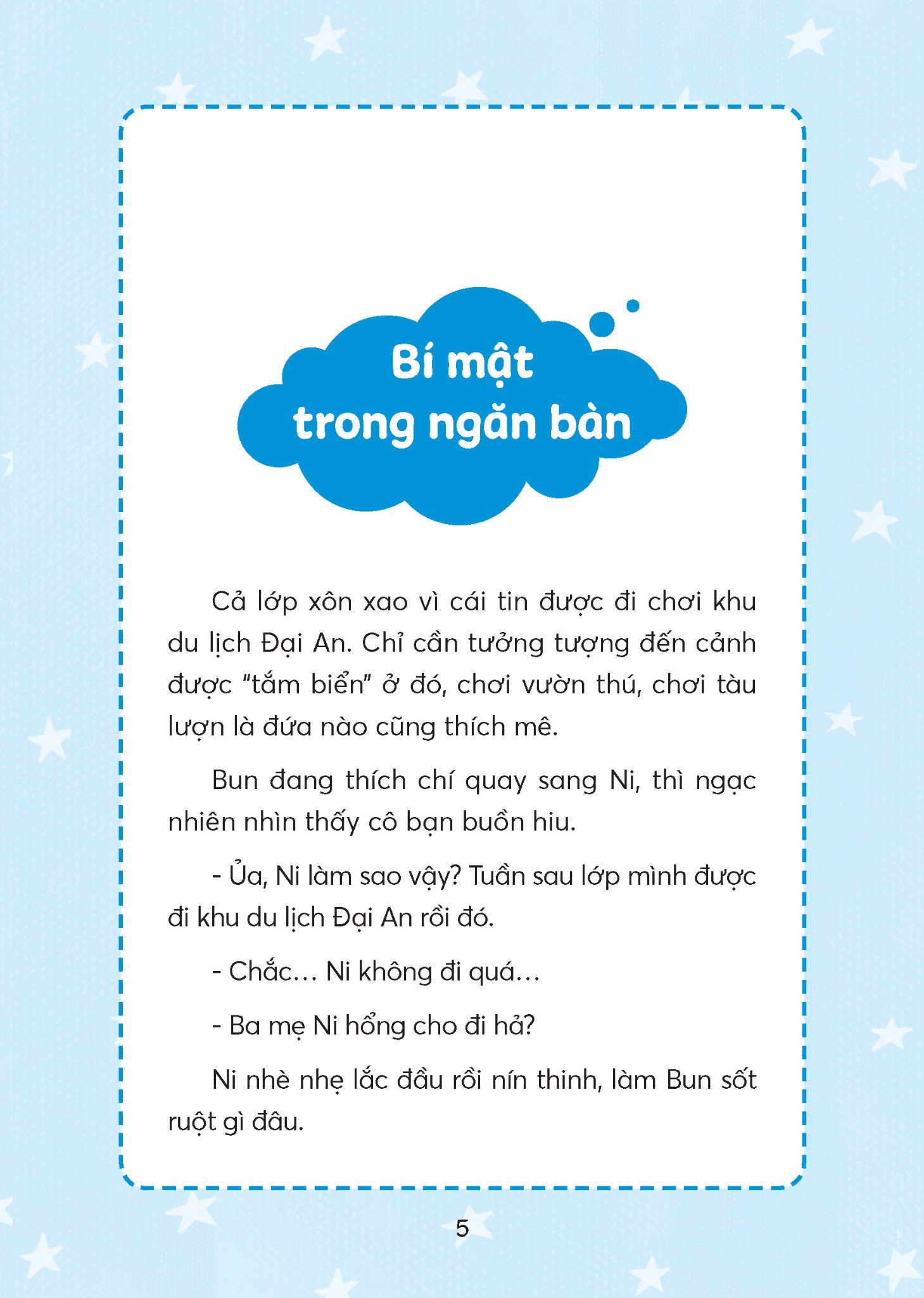 vui khỏe mỗi ngày - bí mật trong ngăn bàn