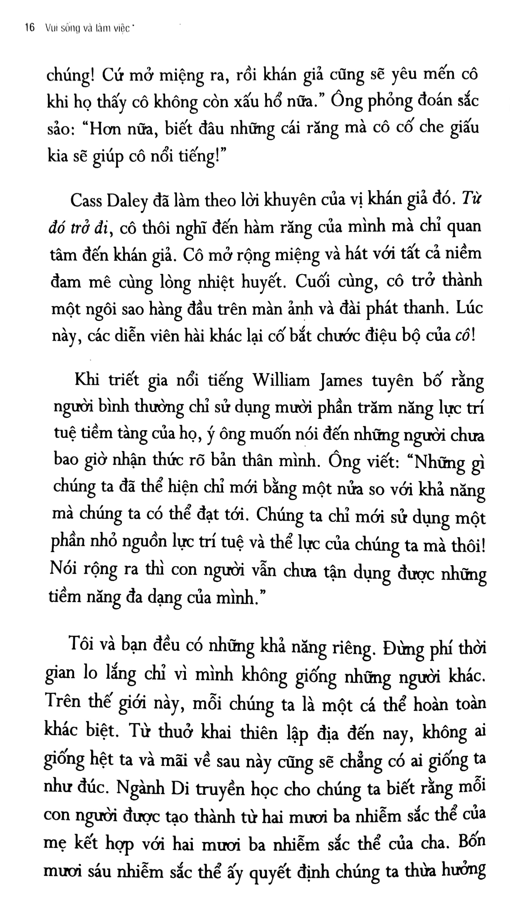 vui sống và làm việc