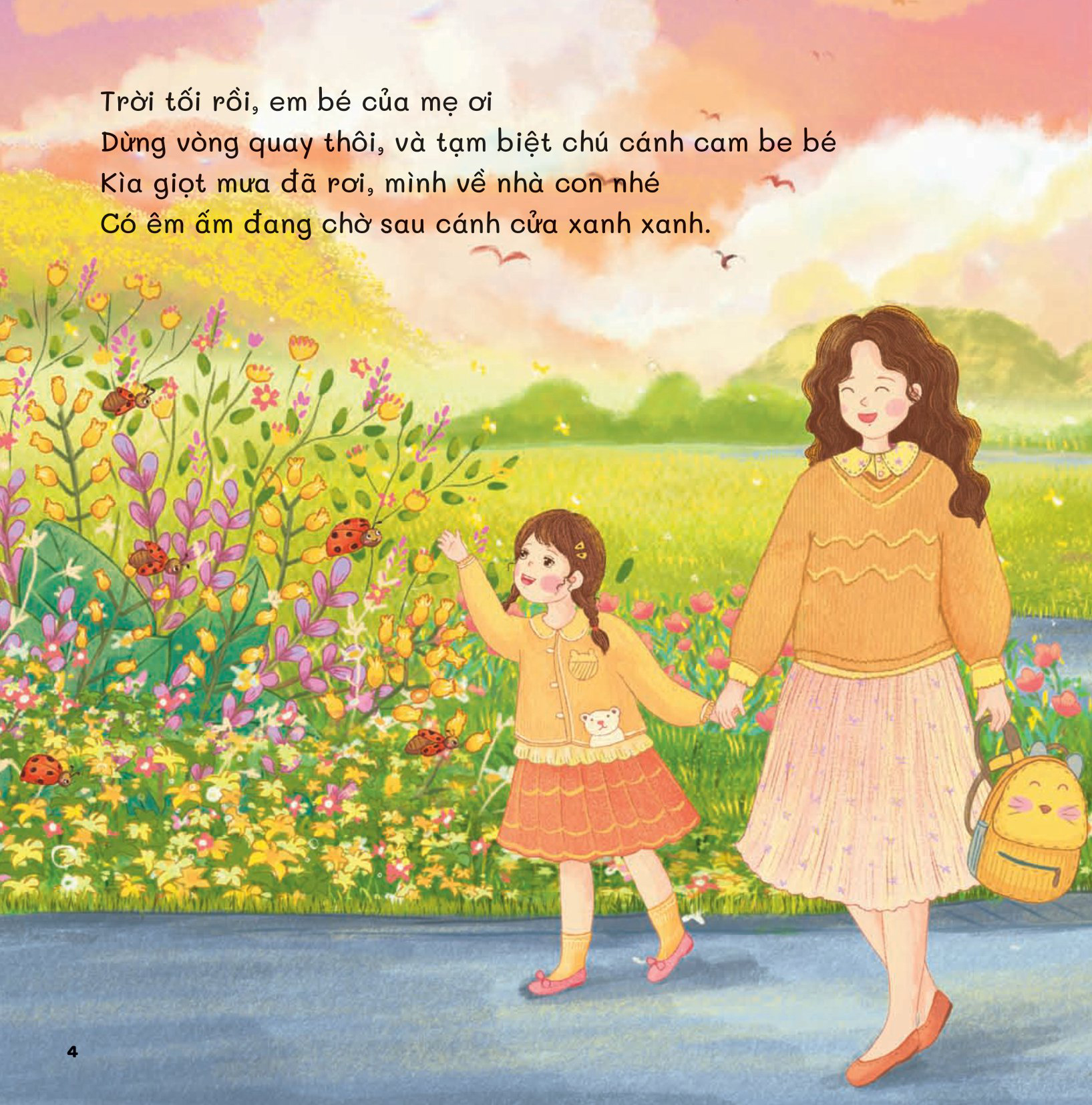 vun đắp tâm hồn - bé yêu ơi - trời tối rồi, em bé của mẹ ơi