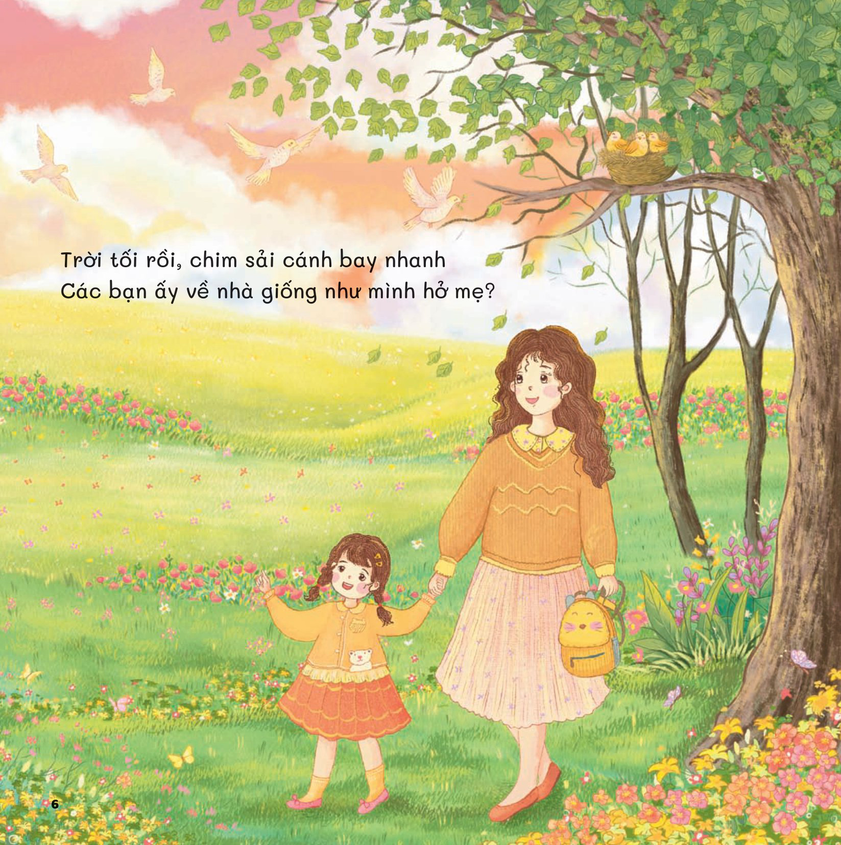 vun đắp tâm hồn - bé yêu ơi - trời tối rồi, em bé của mẹ ơi