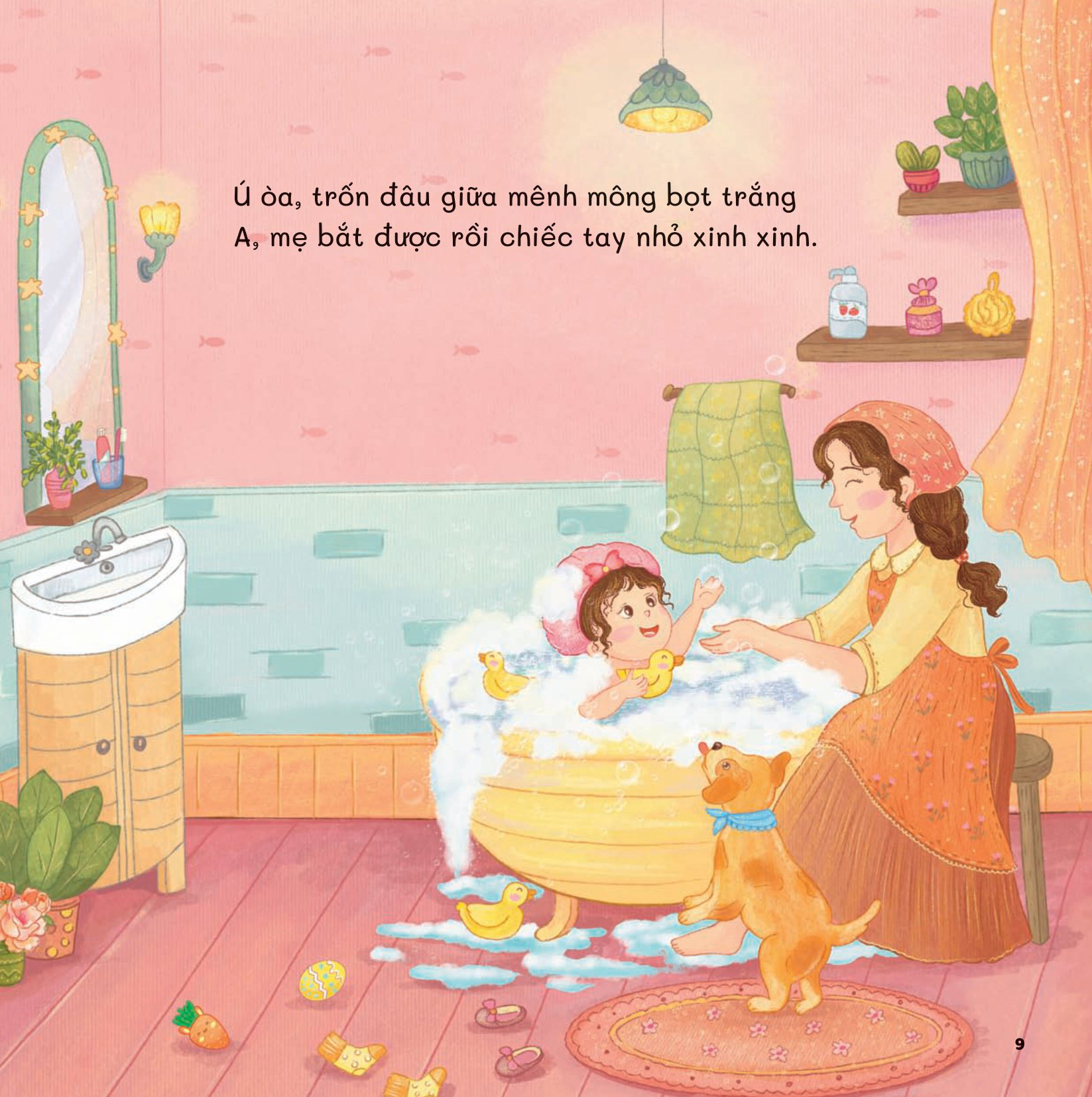 vun đắp tâm hồn - bé yêu ơi - trời tối rồi, em bé của mẹ ơi