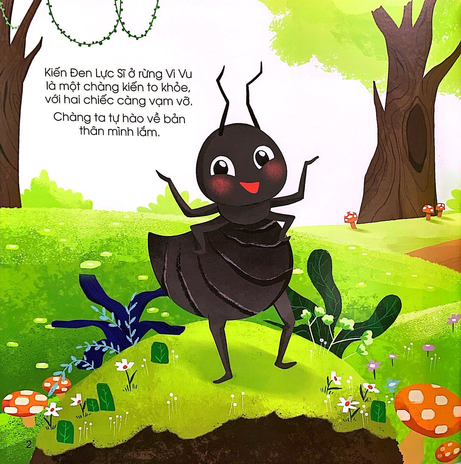 vun đắp tâm hồn - chuyện ở rừng vi vu - kiến đen lực sĩ và chuyến đi đáng nhớ