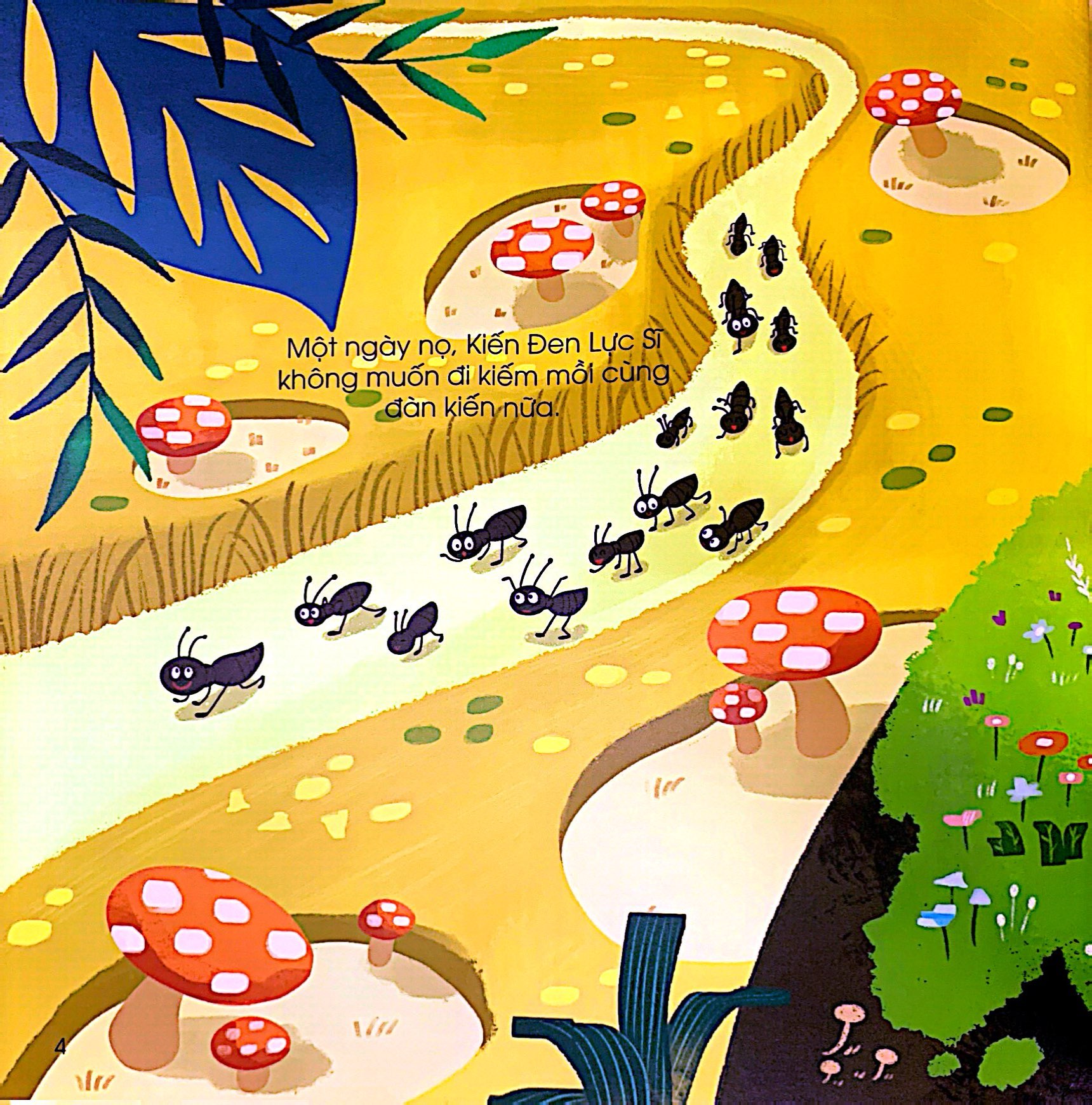 vun đắp tâm hồn - chuyện ở rừng vi vu - kiến đen lực sĩ và chuyến đi đáng nhớ