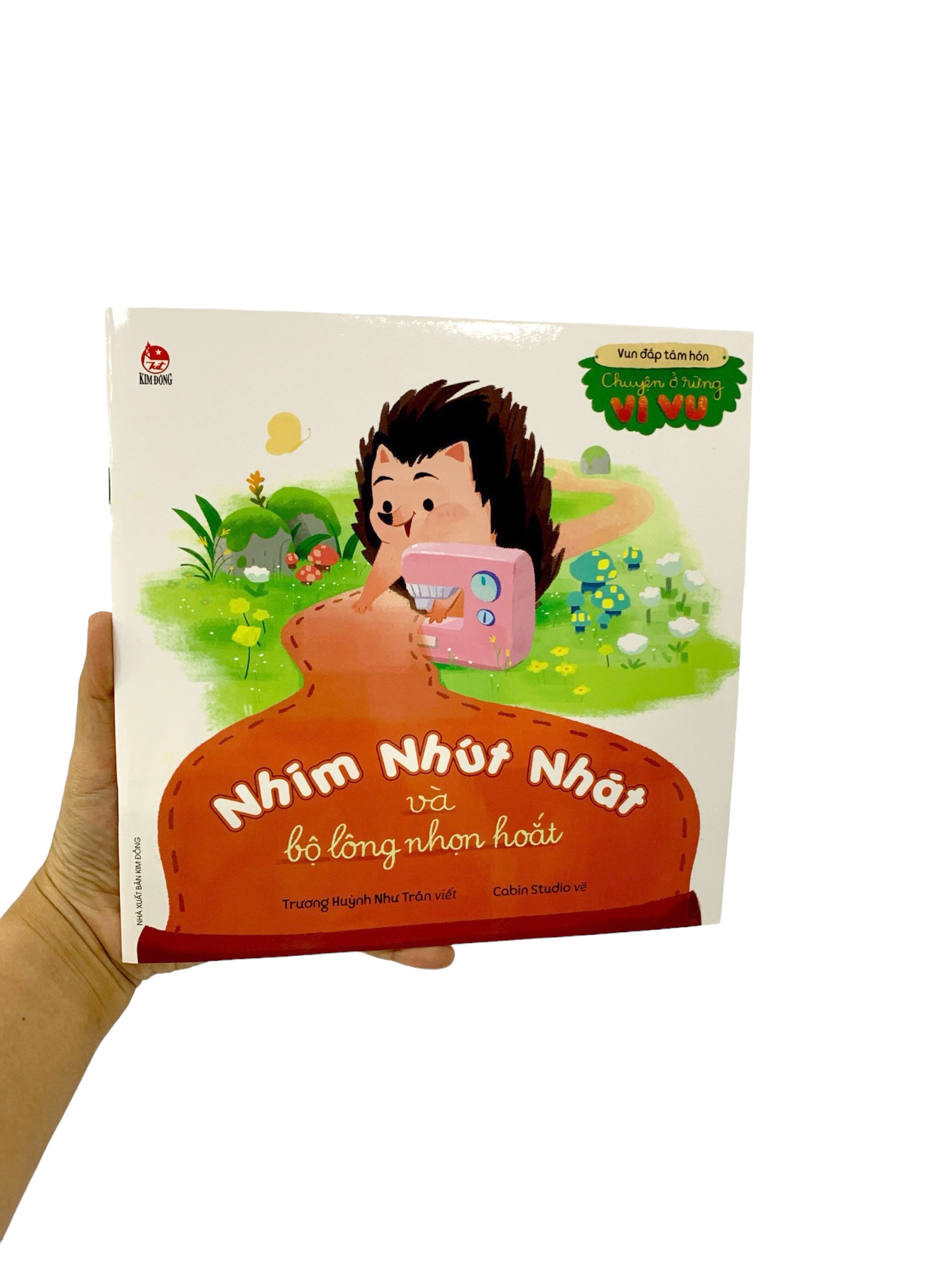 vun đắp tâm hồn - chuyện ở rừng vi vu - nhím nhút nhát và bộ lông nhọn hoắt