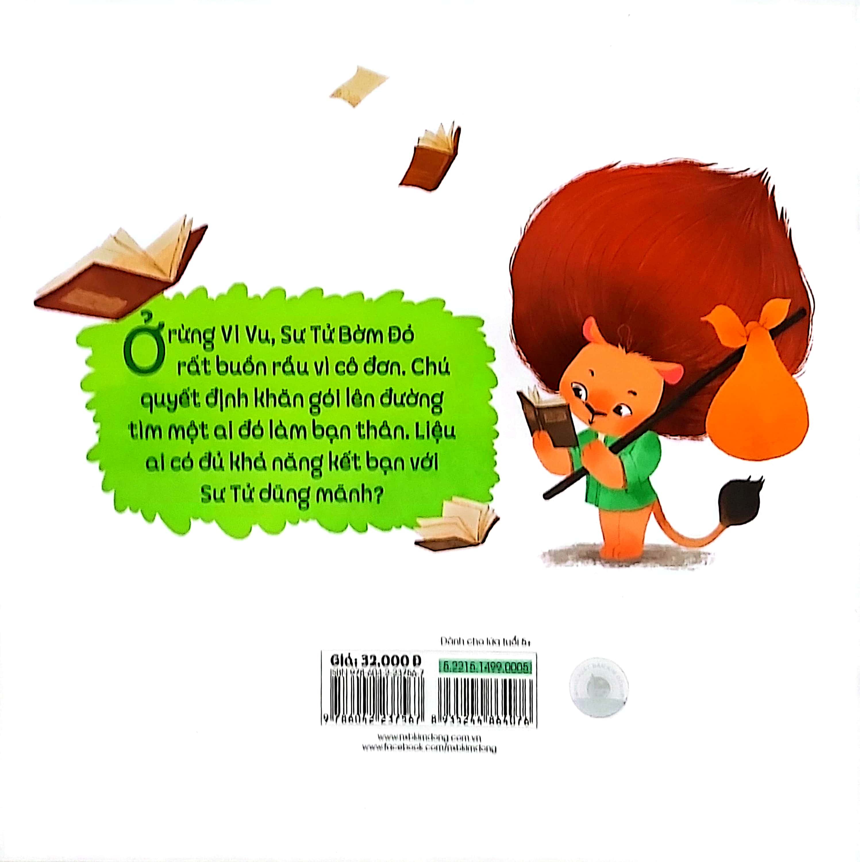 vun đắp tâm hồn - chuyện ở rừng vi vu - sư tử bờm đỏ tìm bạn thân