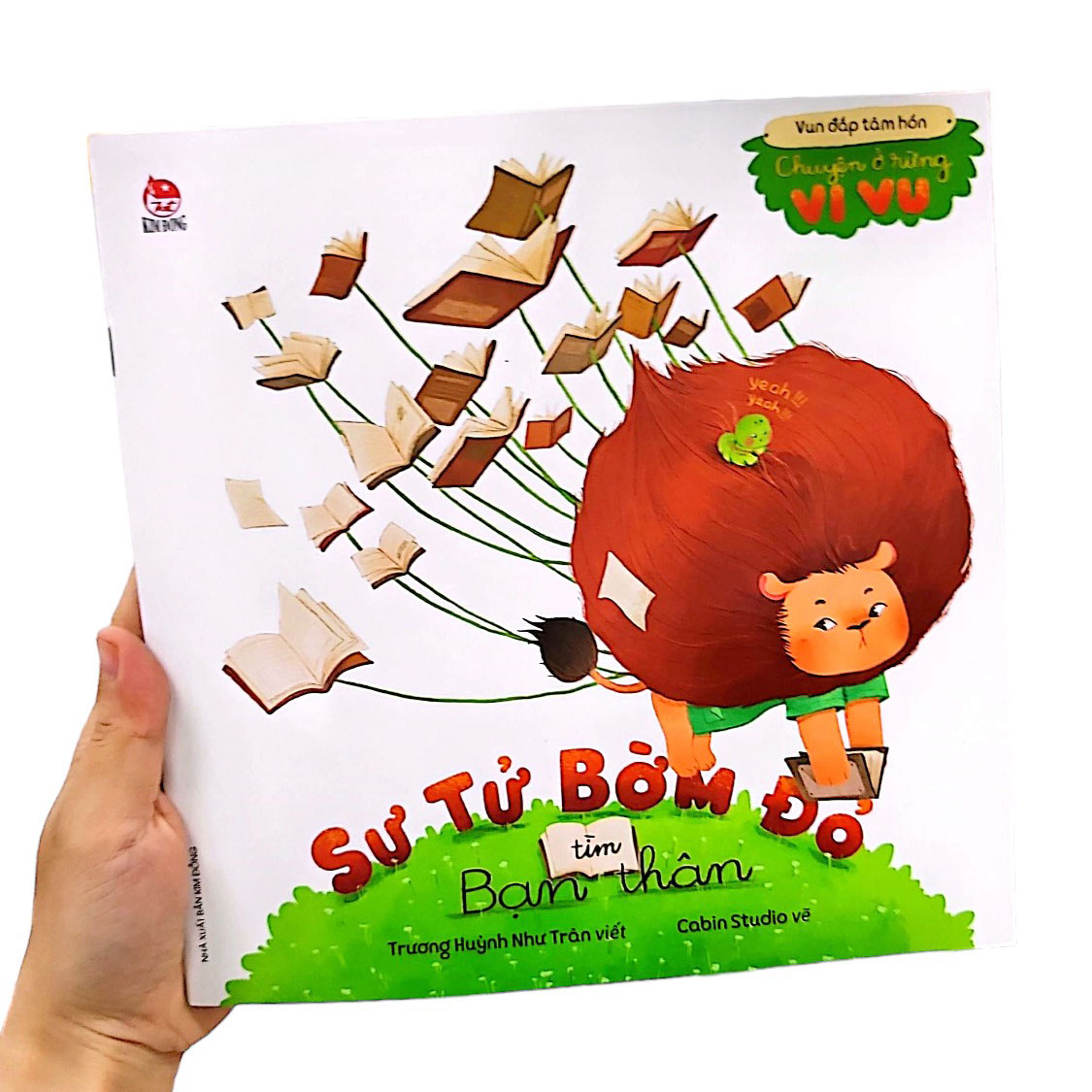 vun đắp tâm hồn - chuyện ở rừng vi vu - sư tử bờm đỏ tìm bạn thân