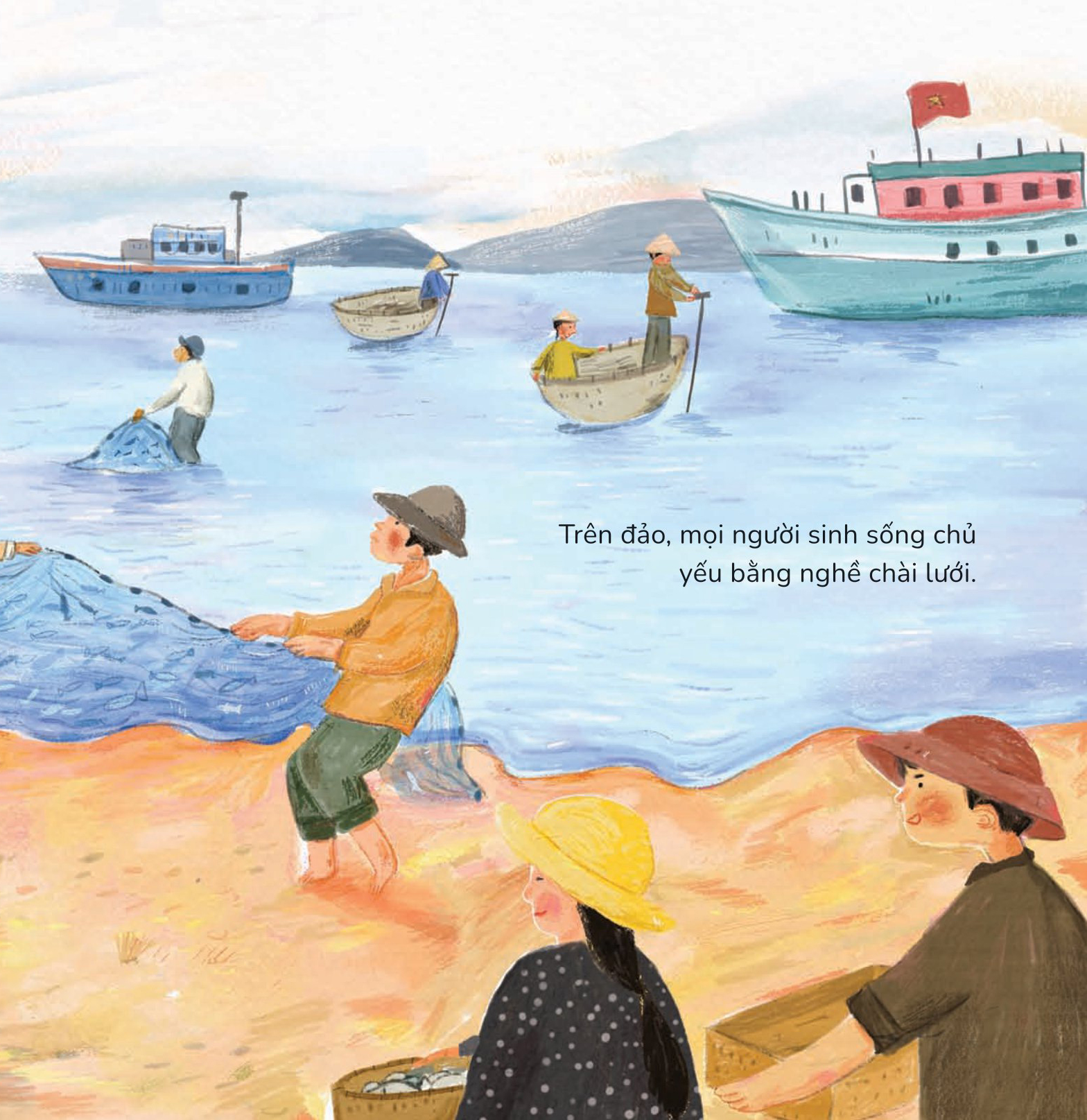 vun đắp tâm hồn - con yêu gia đình - âm thanh của biển khơi