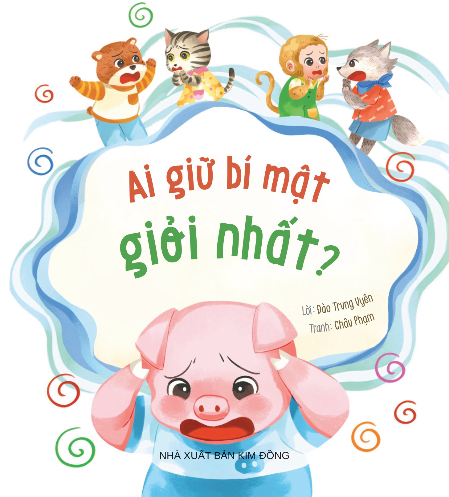 vun đắp tâm hồn - khỉ con và các bạn vui nhộn - ai giữ bí mật giỏi nhất?