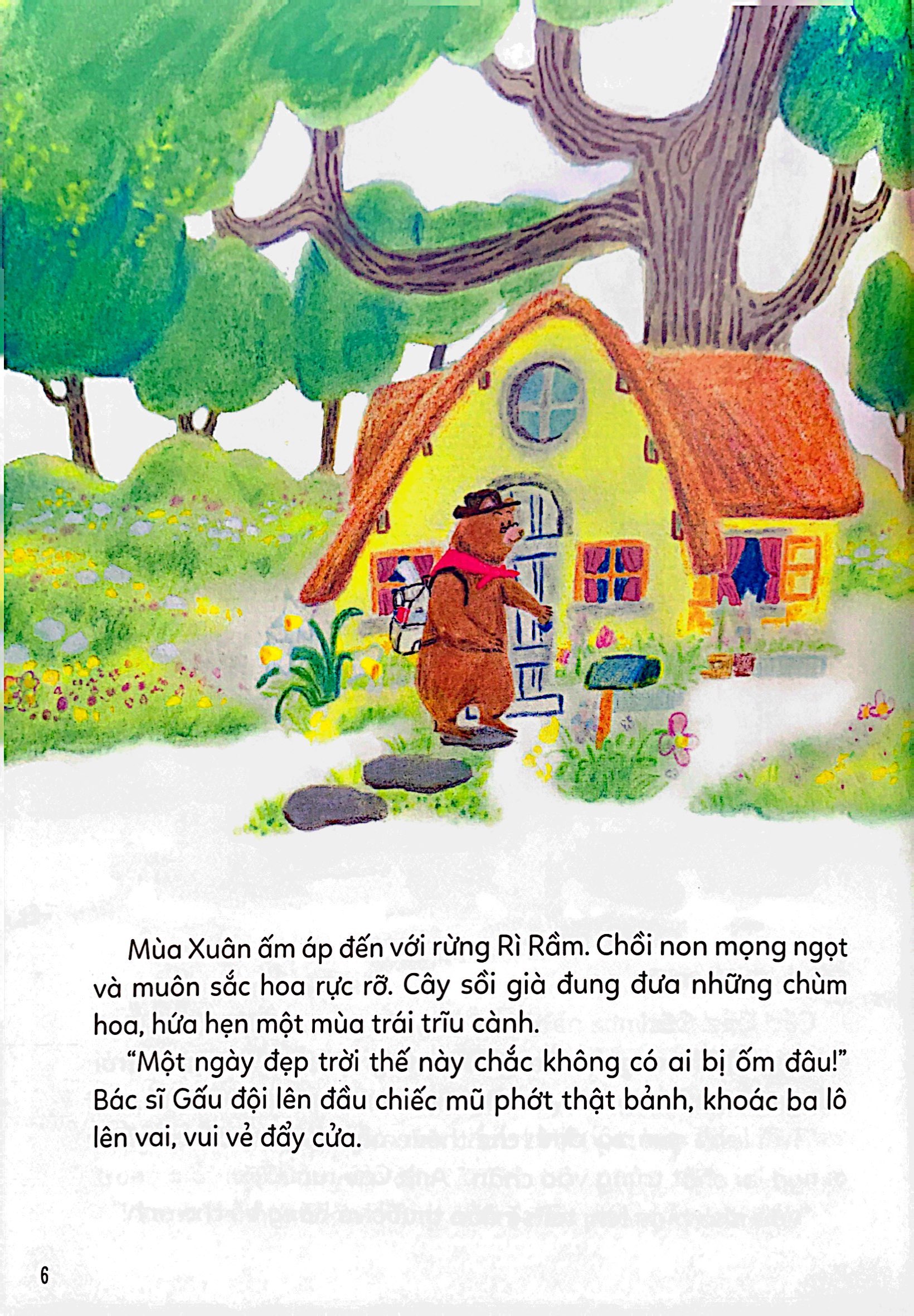 vun đắp tâm hồn - mơ đi sợ chi - sân khấu của bác sĩ gấu