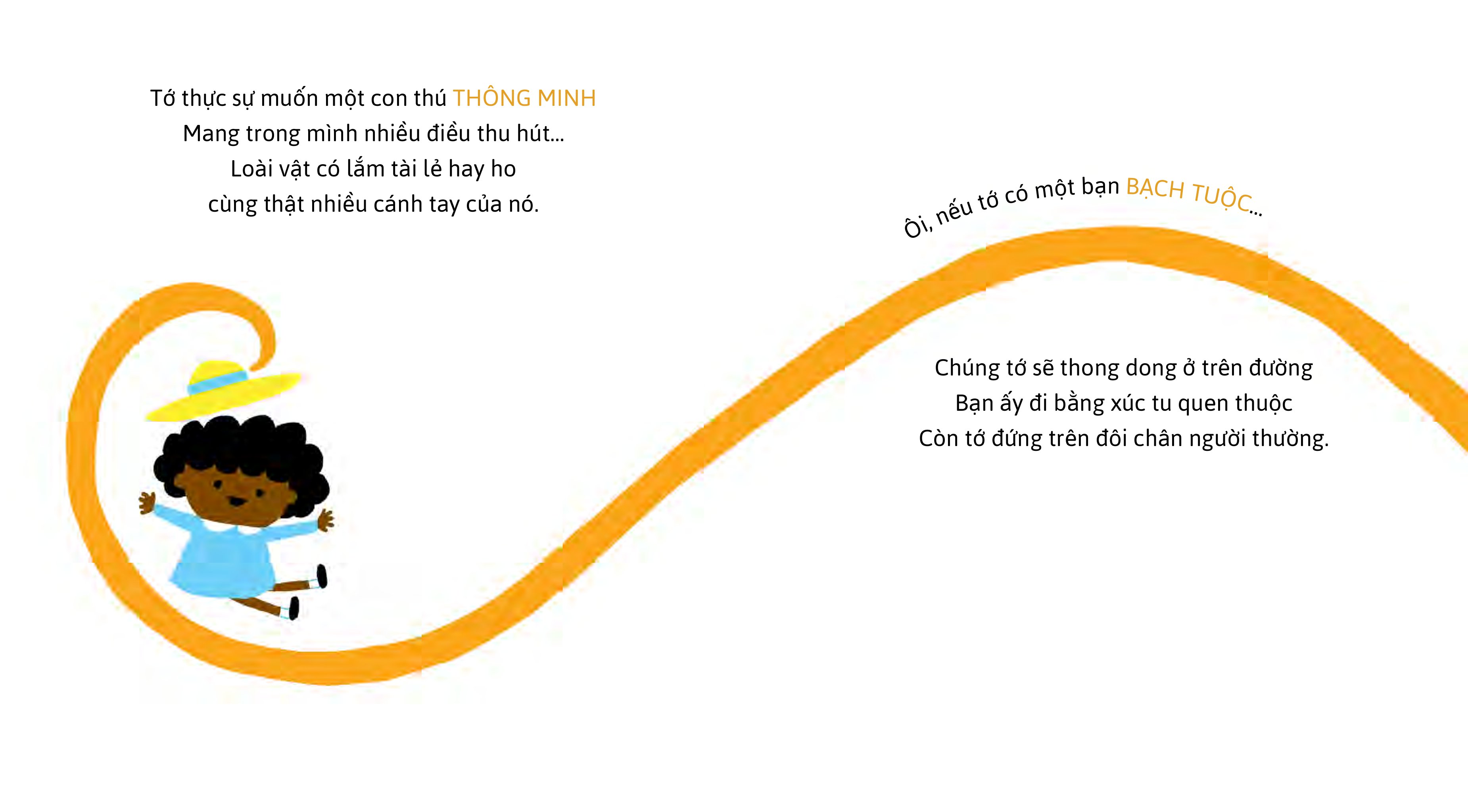 vun đắp tâm hồn - nếu tớ có một bạn bạch tuộc