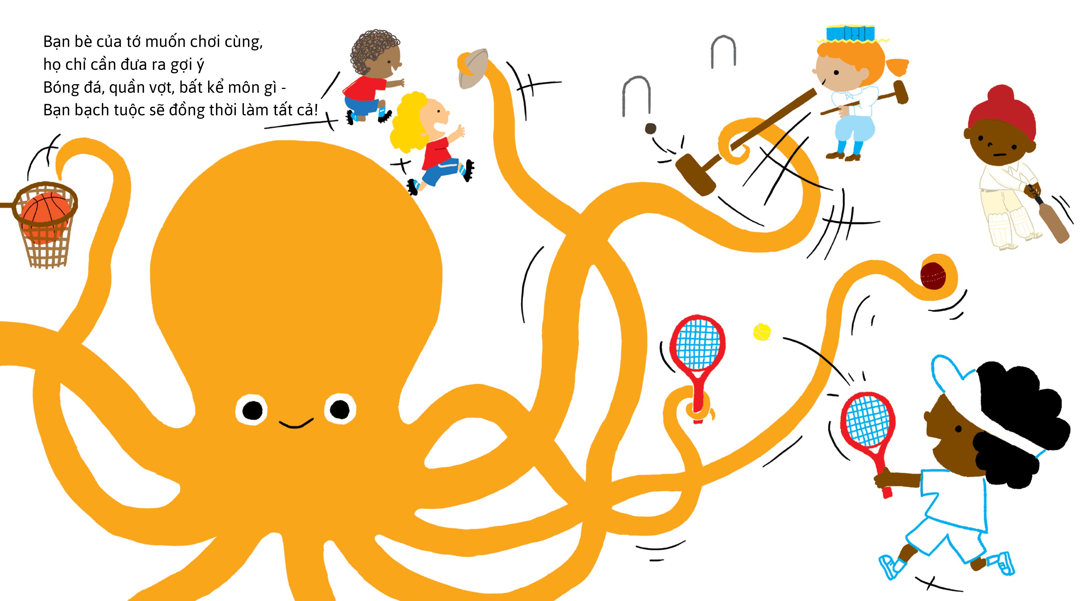 vun đắp tâm hồn - nếu tớ có một bạn bạch tuộc