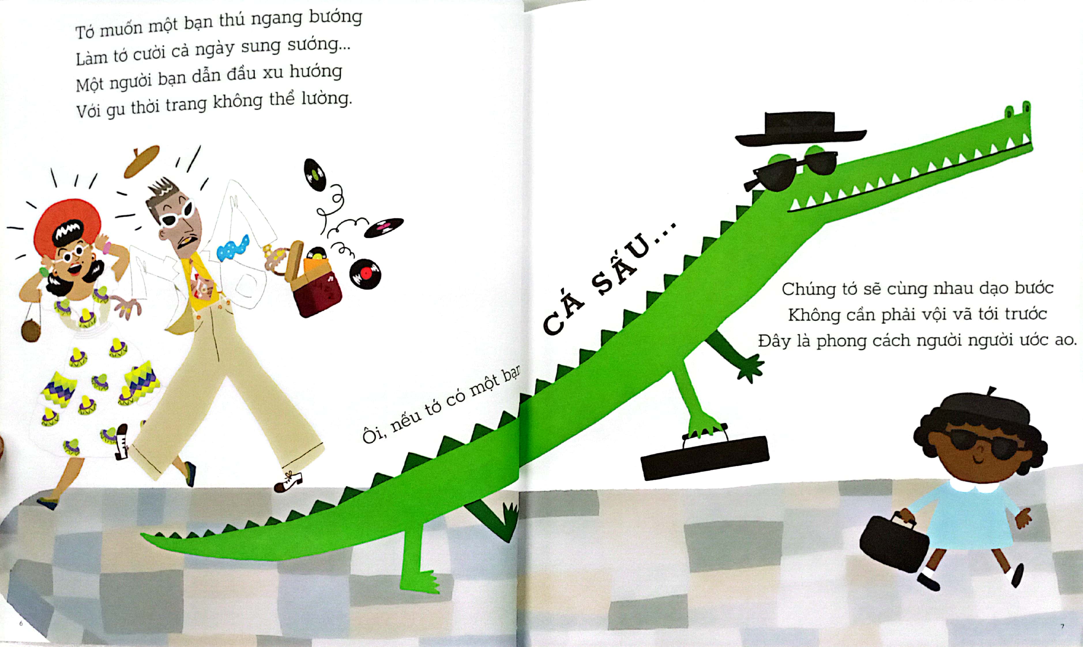 vun đắp tâm hồn - nếu tớ có một bạn cá sấu