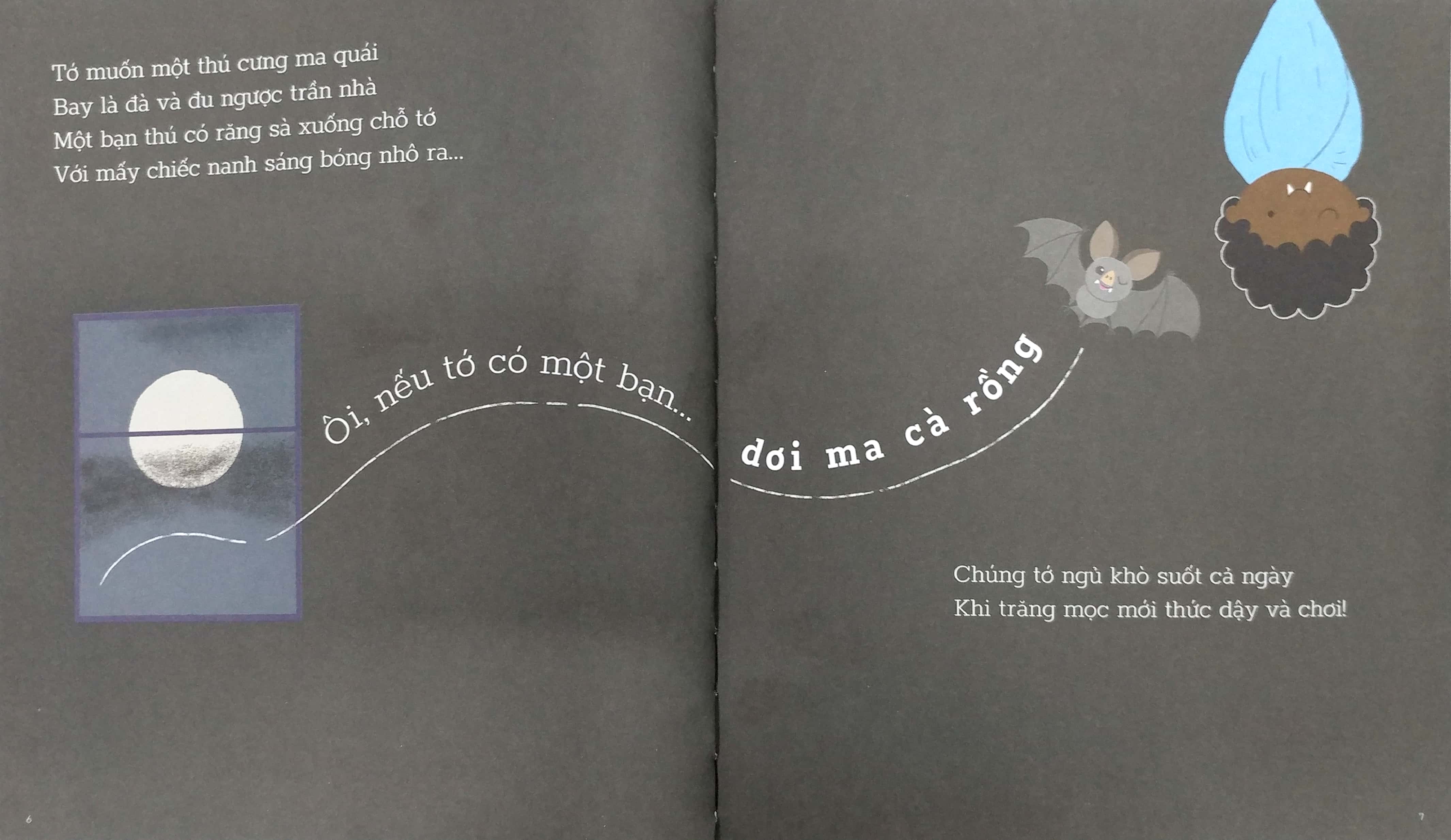 vun đắp tâm hồn - nếu tớ có một bạn dơi ma cà rồng