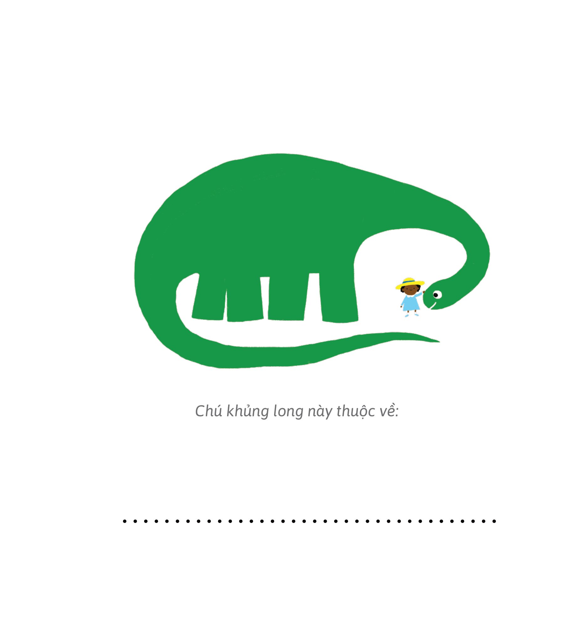 vun đắp tâm hồn - nếu tớ có một bạn khủng long