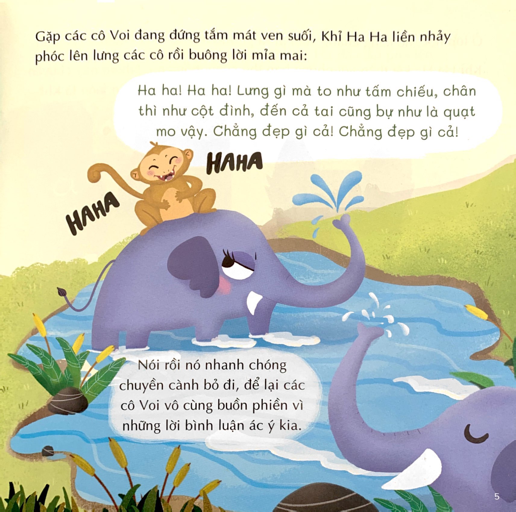 vun đắp tâm hồn - những kẻ khó ưa - khỉ ha ha thích châm chọc (truyện kể trước giờ đi ngủ)